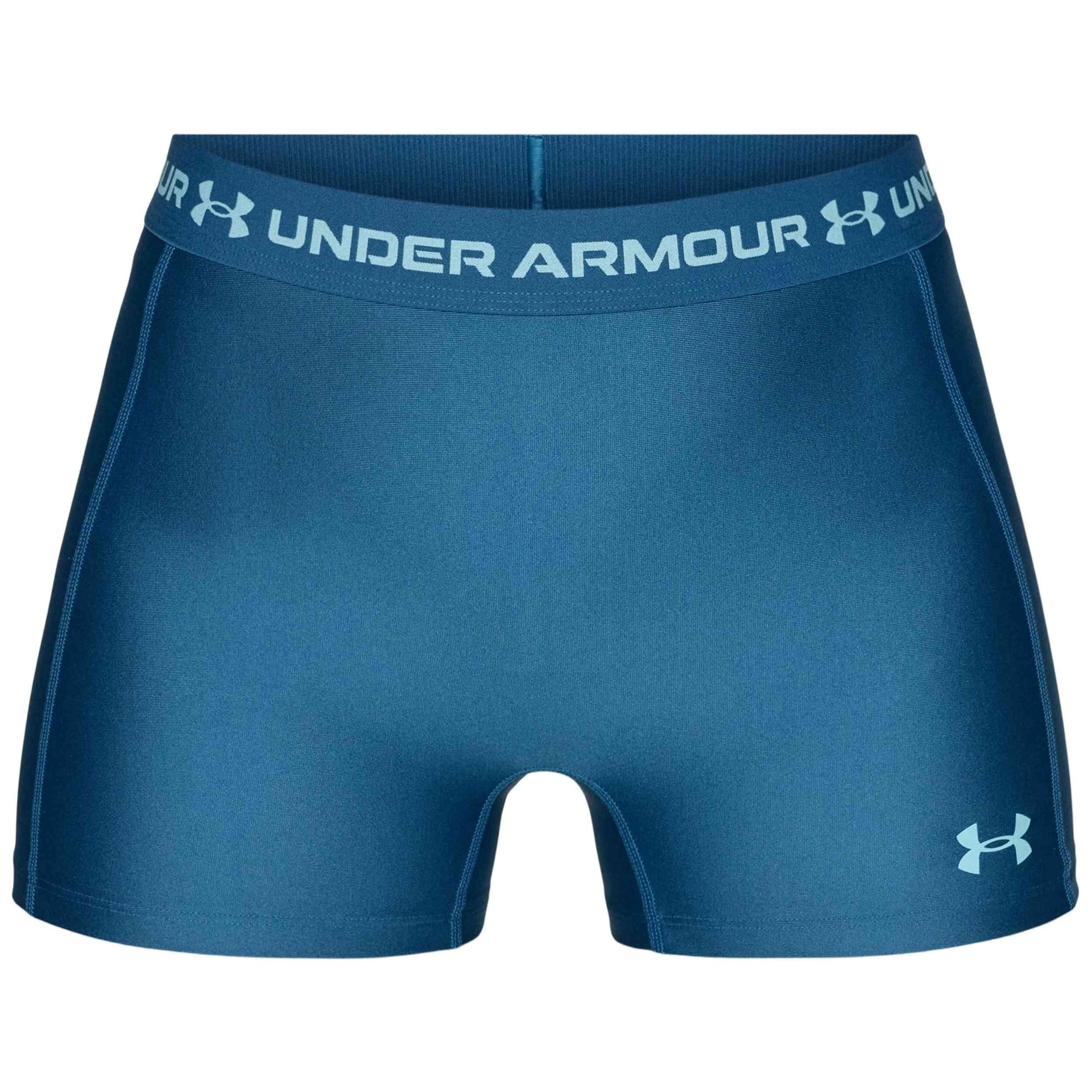 Shorty Under Armour Heatgear® 8 Cm Für Damen Bleu Jean 5/5