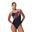 Costum inot femei Speedo Medley Logo Medalist negru/roz – Endurance+