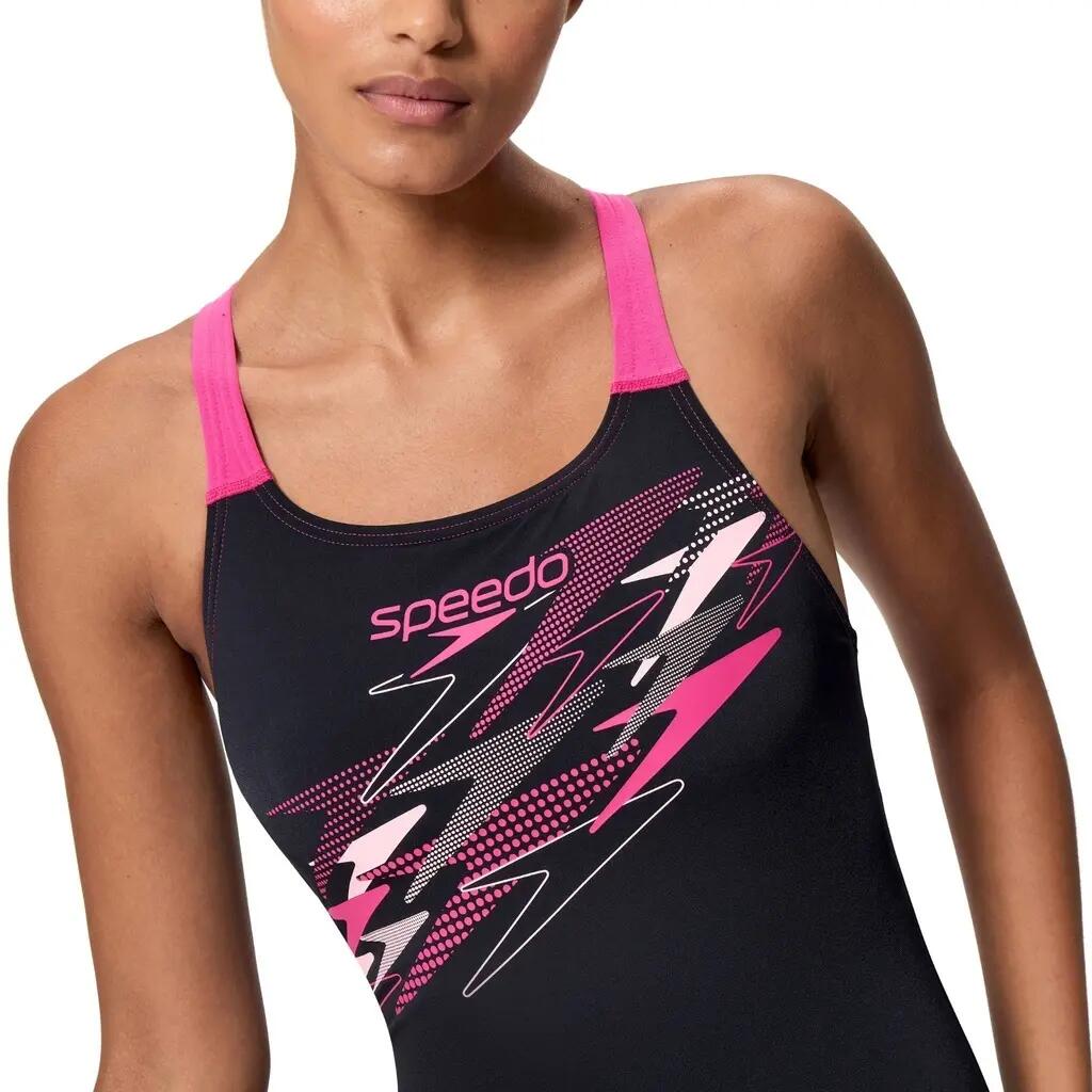 Maillot de bain 1 pièce femme Speedo Medley Logo 4/7