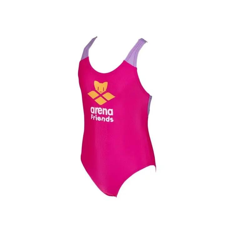 Costume da bagno 1 pezzo per bambina Arena Logo Cats 2/7