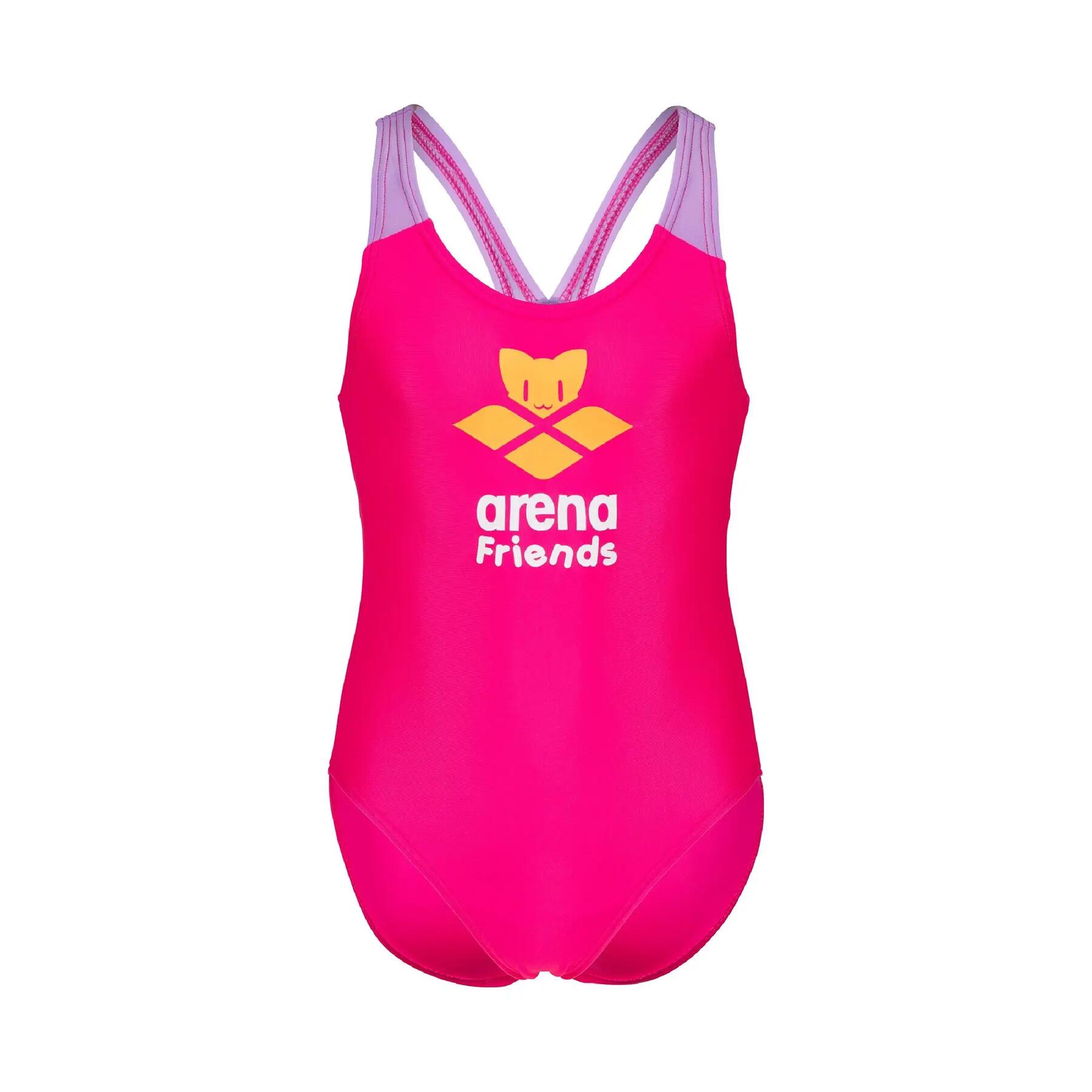 Costume da bagno 1 pezzo per bambina Arena Logo Cats 7/7