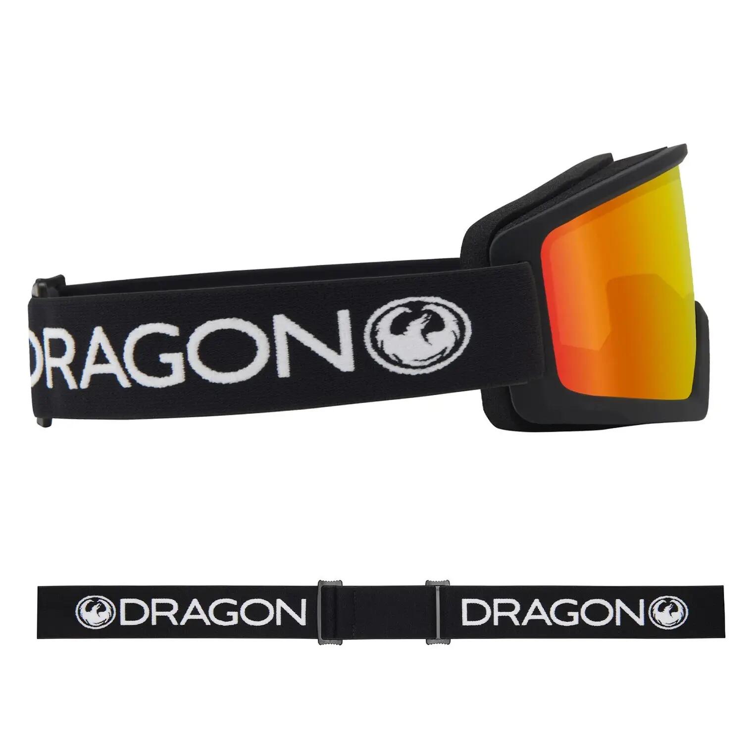 Maschera da sci Dragon DR DX3 OTG Base Ion N 2/4