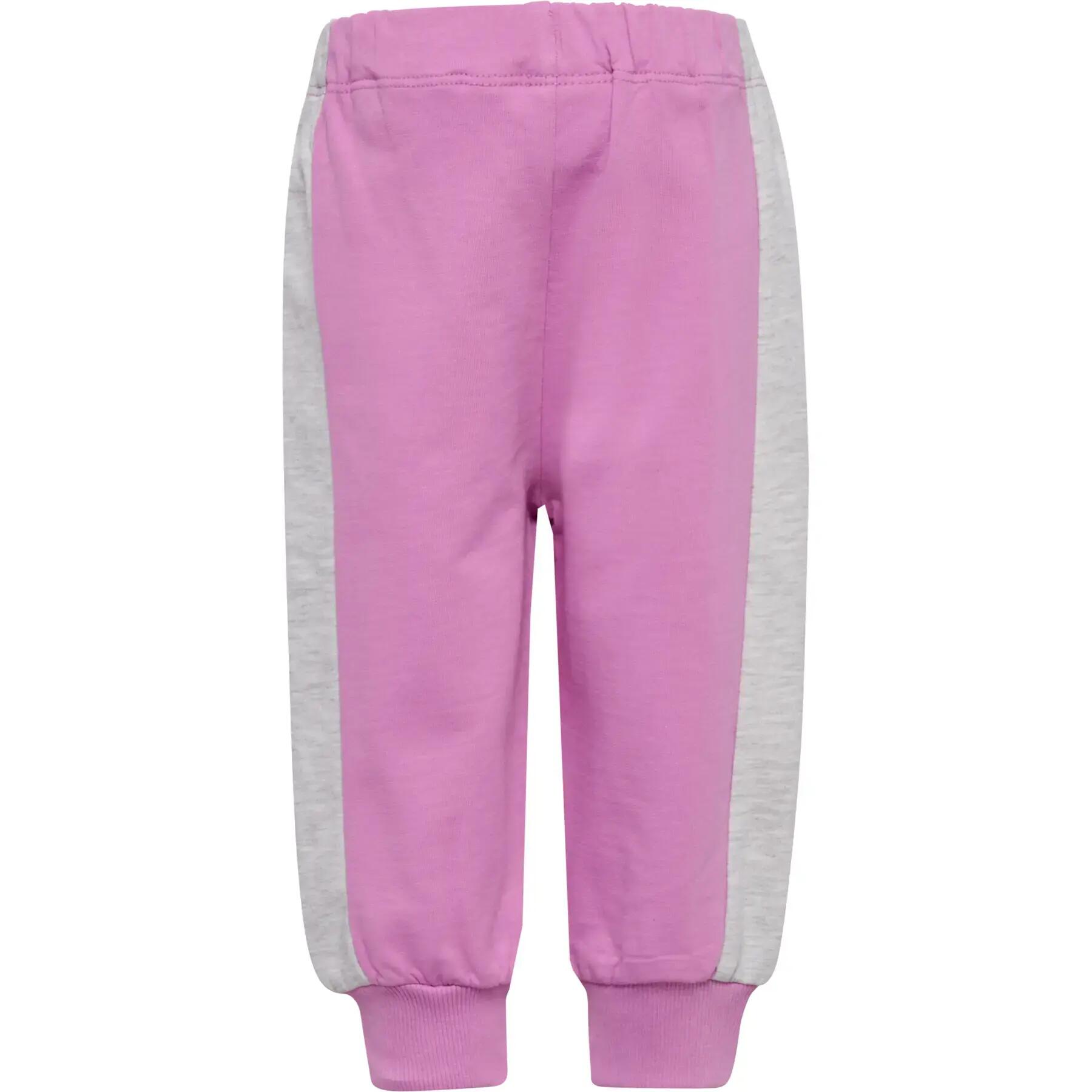 Pantaloni da jogging per bebé Hummel Mini Loose 3/4