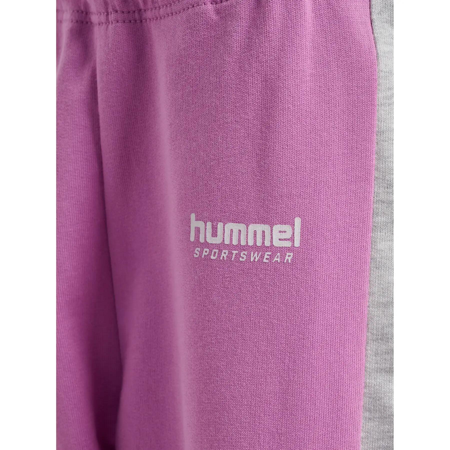 Pantaloni da jogging per bebé Hummel Mini Loose 4/4