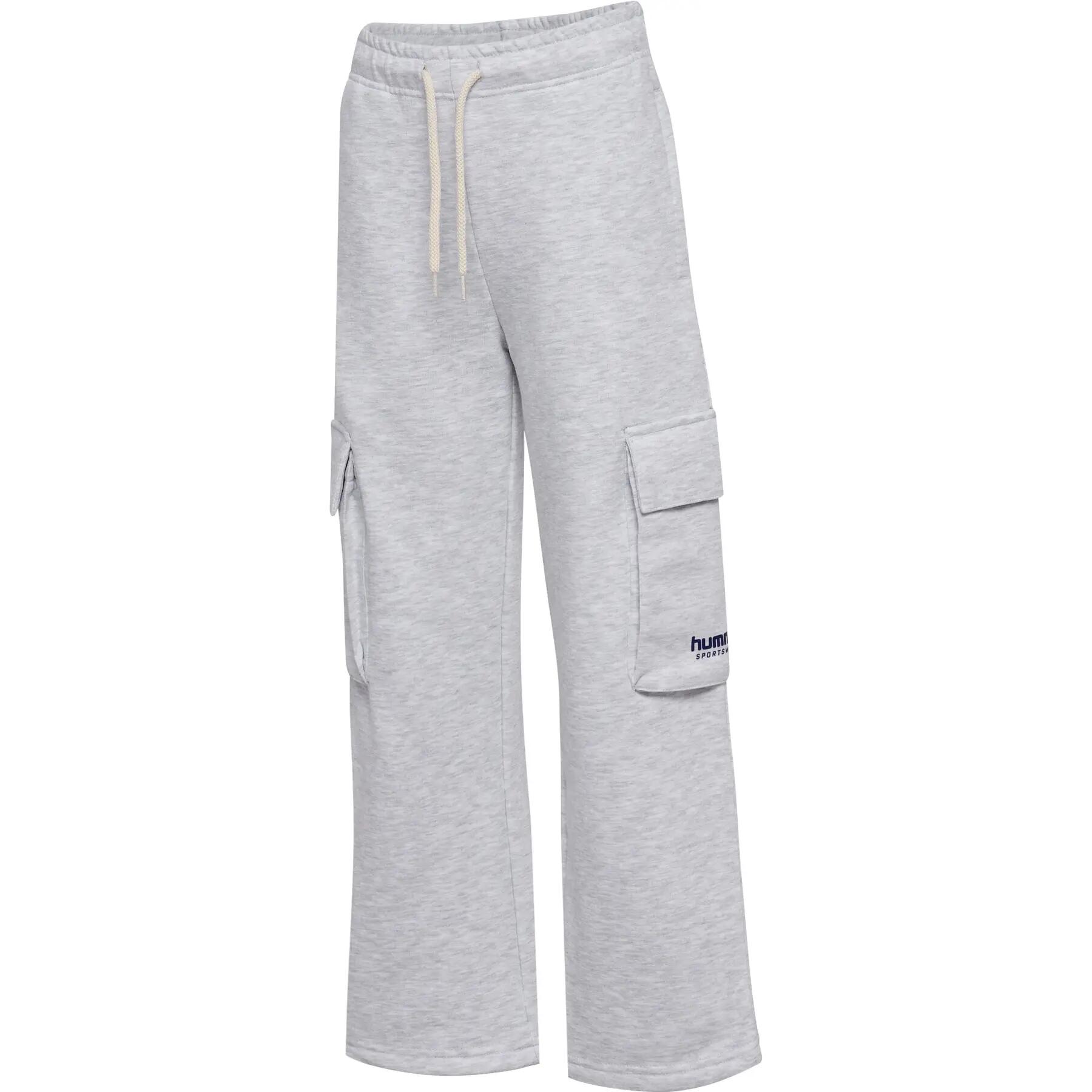 Calças de jogging cargo para rapariga Hummel Loose 3/4