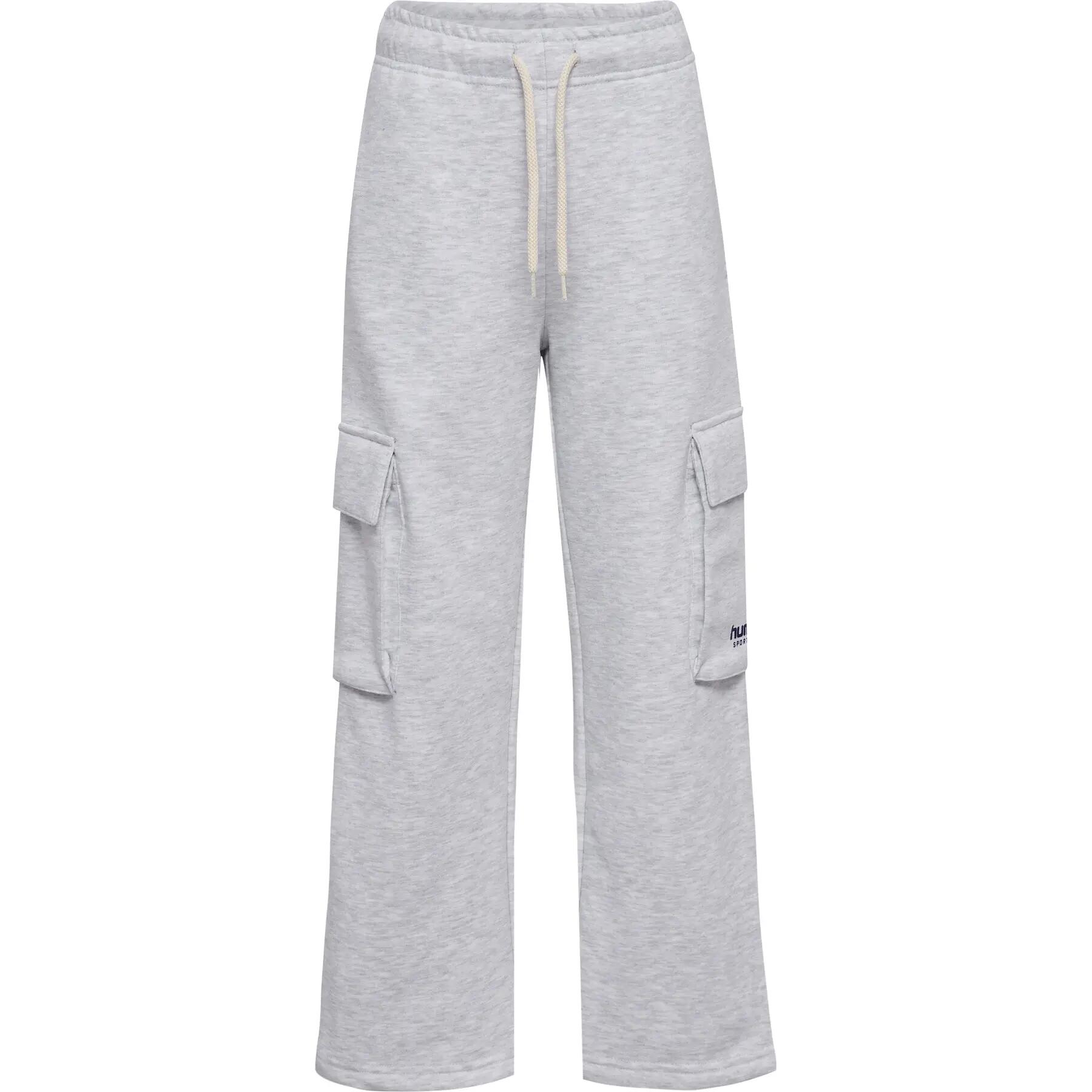 Calças de jogging cargo para rapariga Hummel Loose 1/4