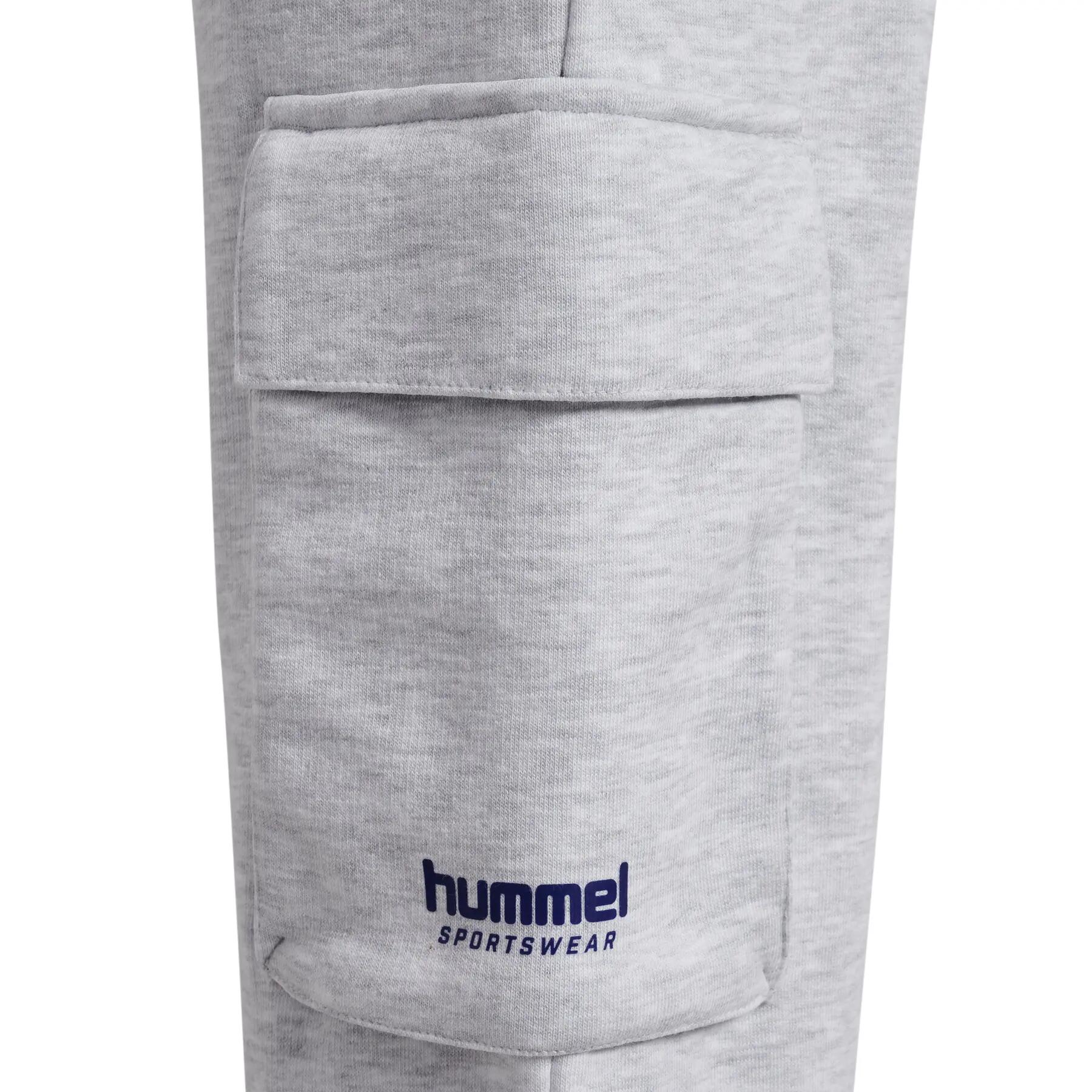 Calças de jogging cargo para rapariga Hummel Loose 4/4