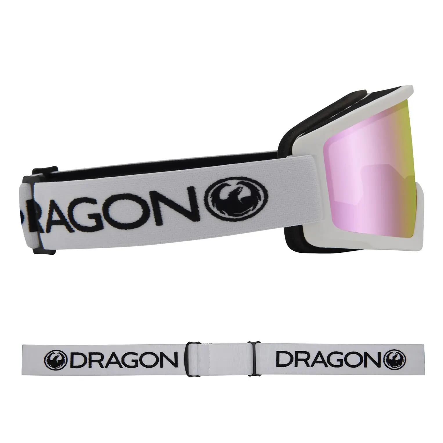 Maschera da sci Dragon DR DX3 OTG Base Ion N 2/4