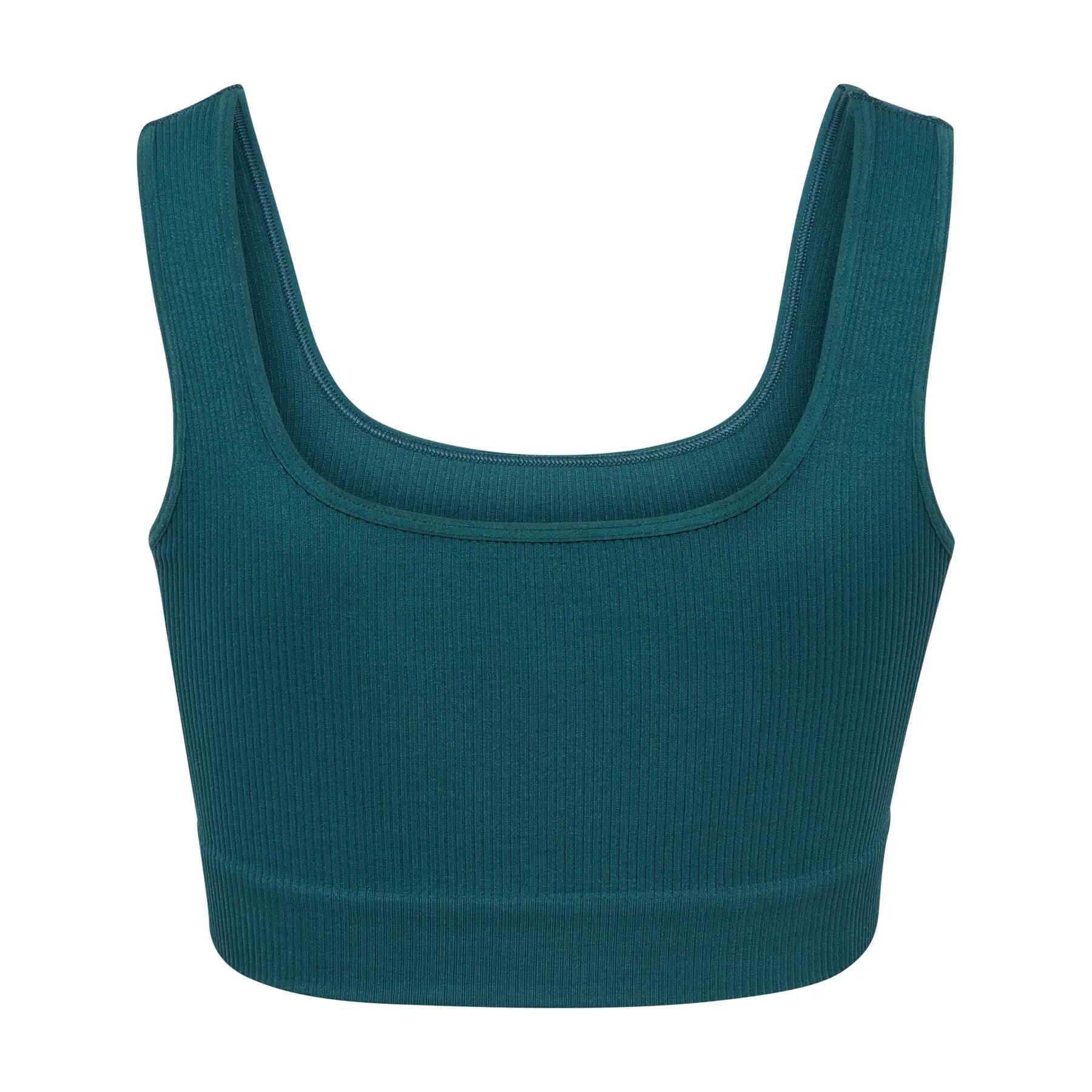Brassière sans couture côtelé femme Hummel Pulse 3/4