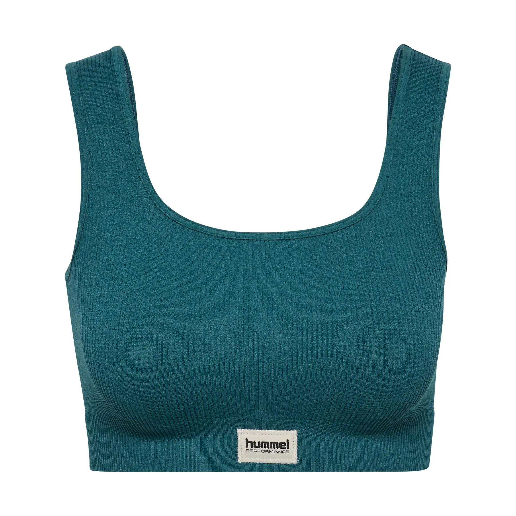 Brassière sans couture côtelé femme Hummel Pulse 2/4