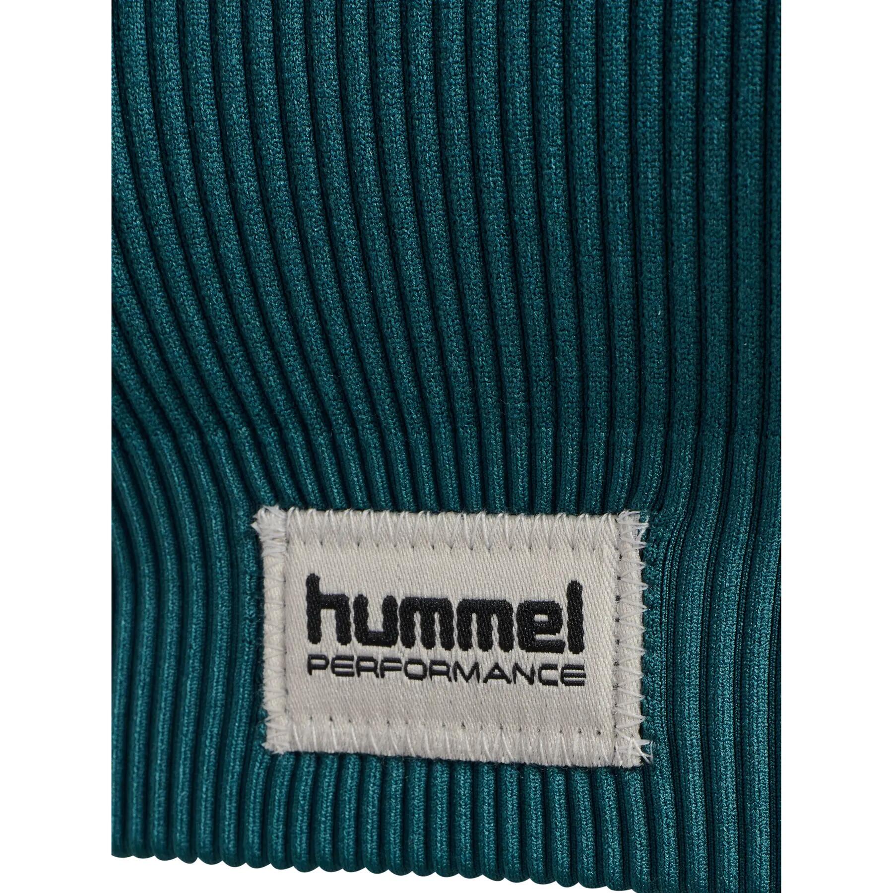 Brassière sans couture côtelé femme Hummel Pulse 4/4