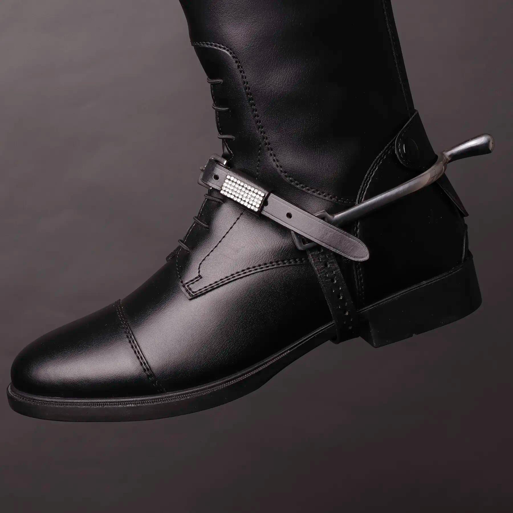 Lanières d'éperons en cuir Harry's Horse Broque 2/2