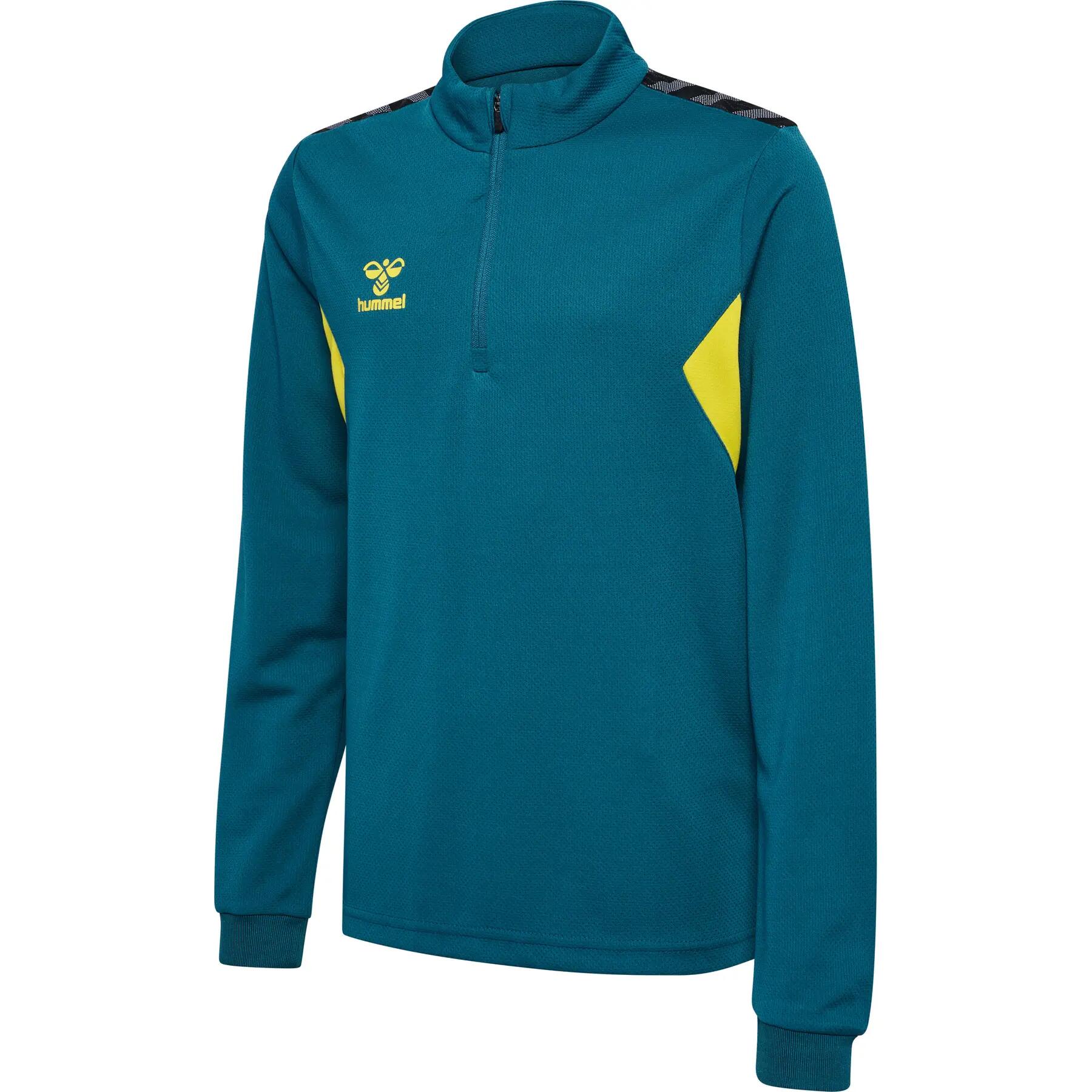 Felpa autentica 1/4 zip bambino Hummel 3/5
