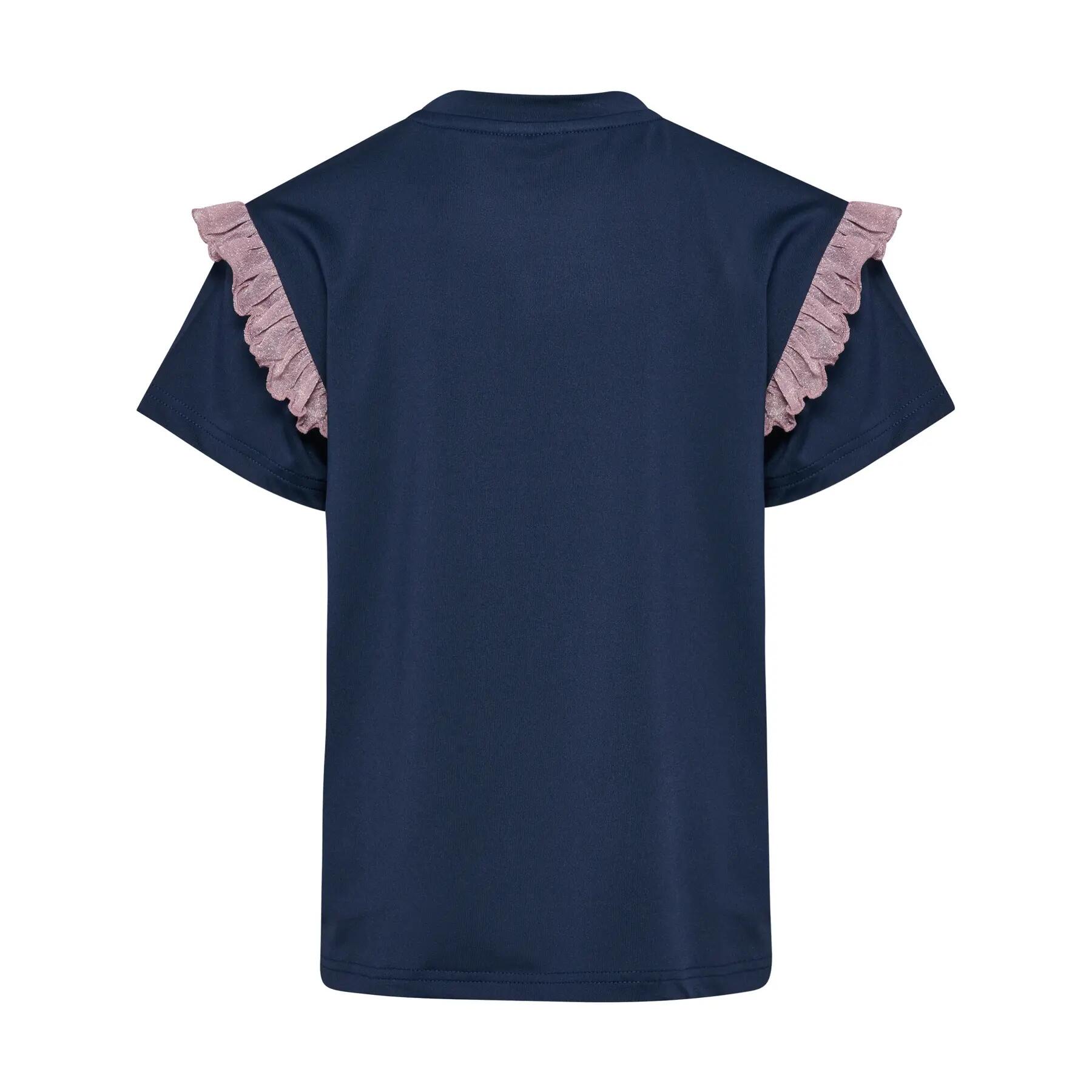 T-shirt paillétés fille Hummel MIX 3/4