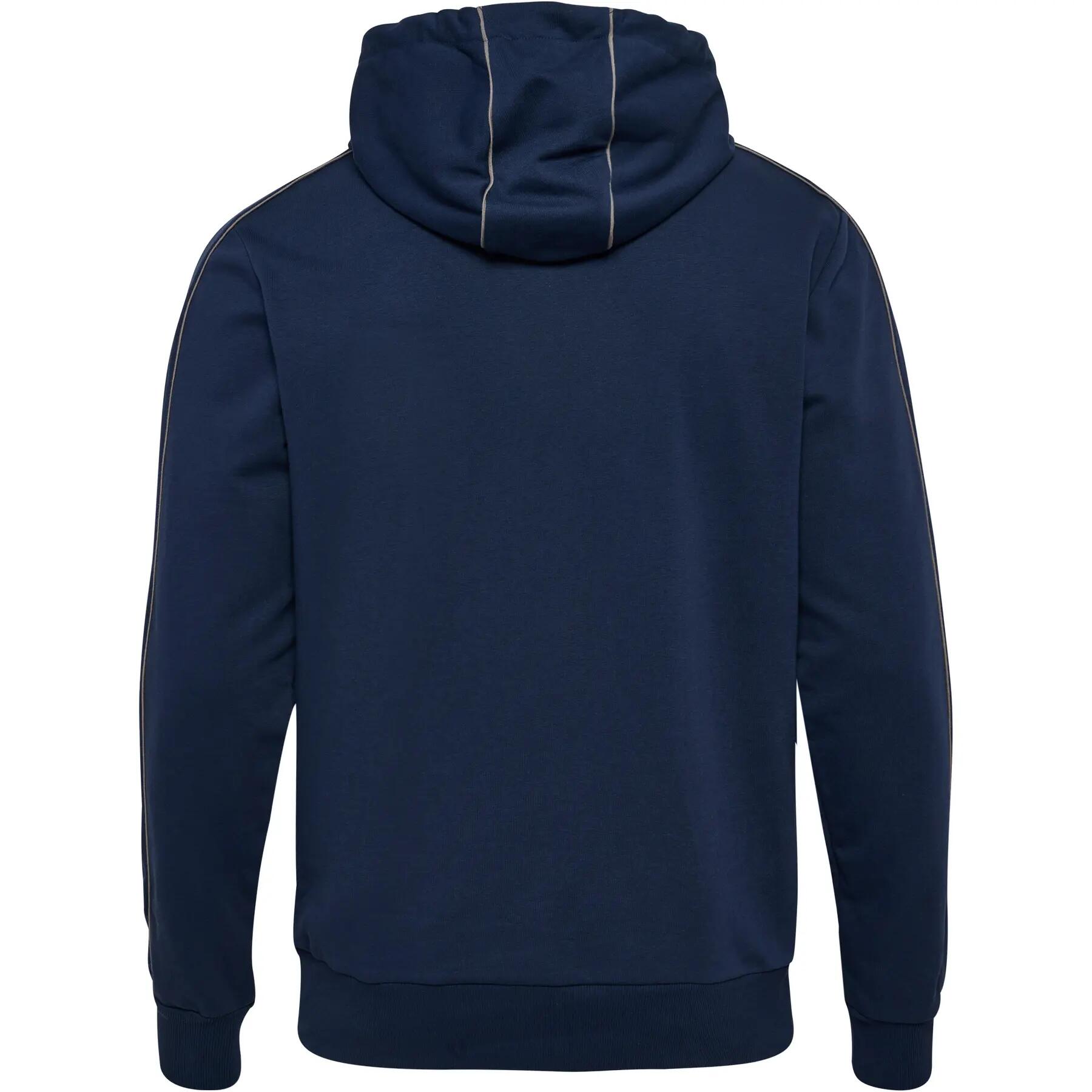 Felpa con cerniera a cappuccio Hummel Pulse Piping 2/5