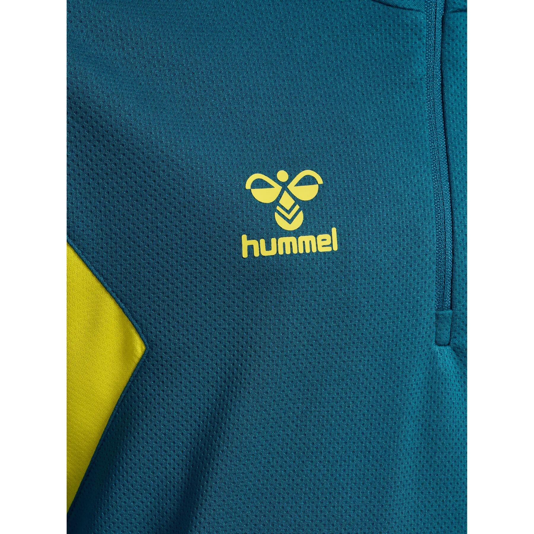 Felpa autentica 1/4 zip bambino Hummel 4/5