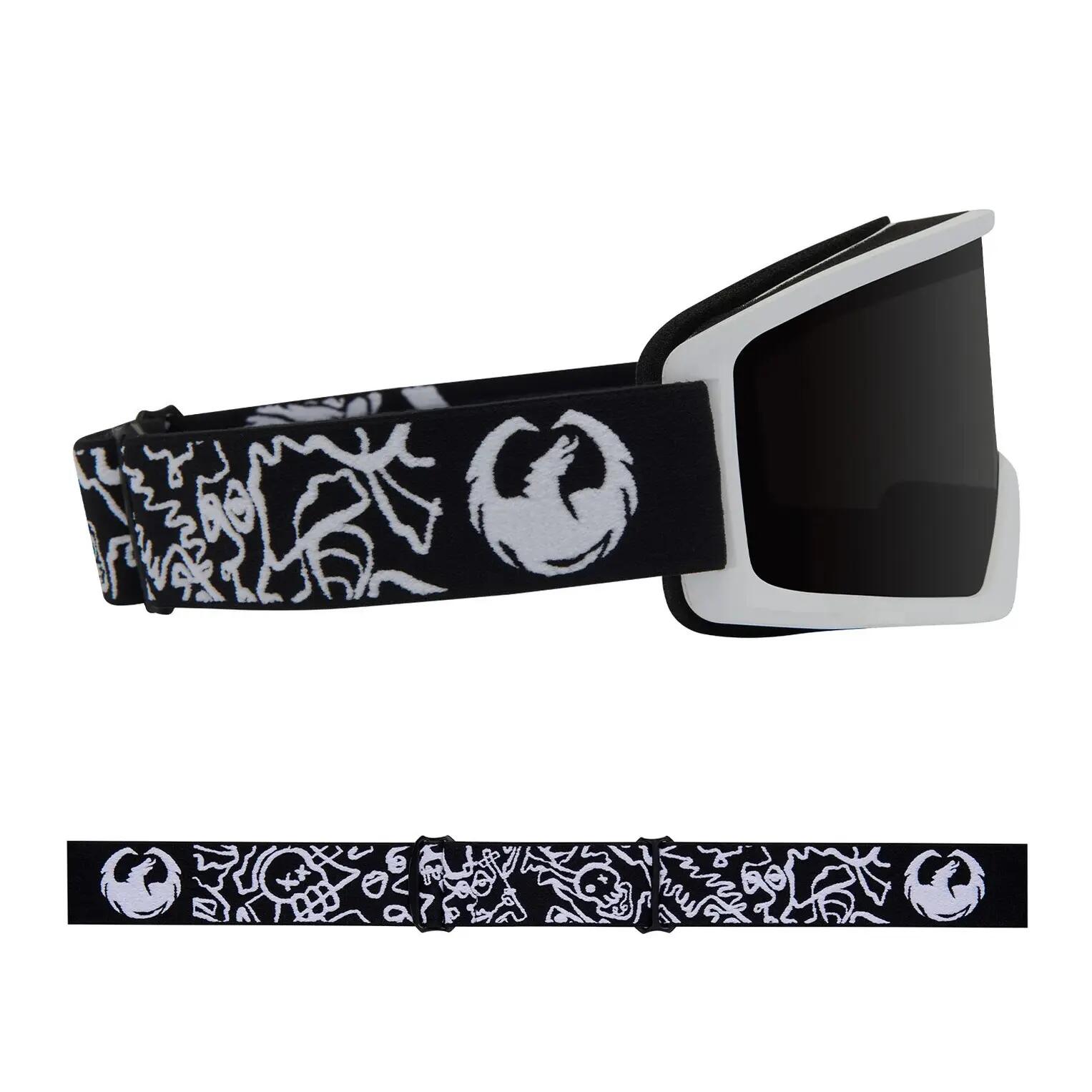 Maschera da sci Dragon DR DX3 OTG N 2/4