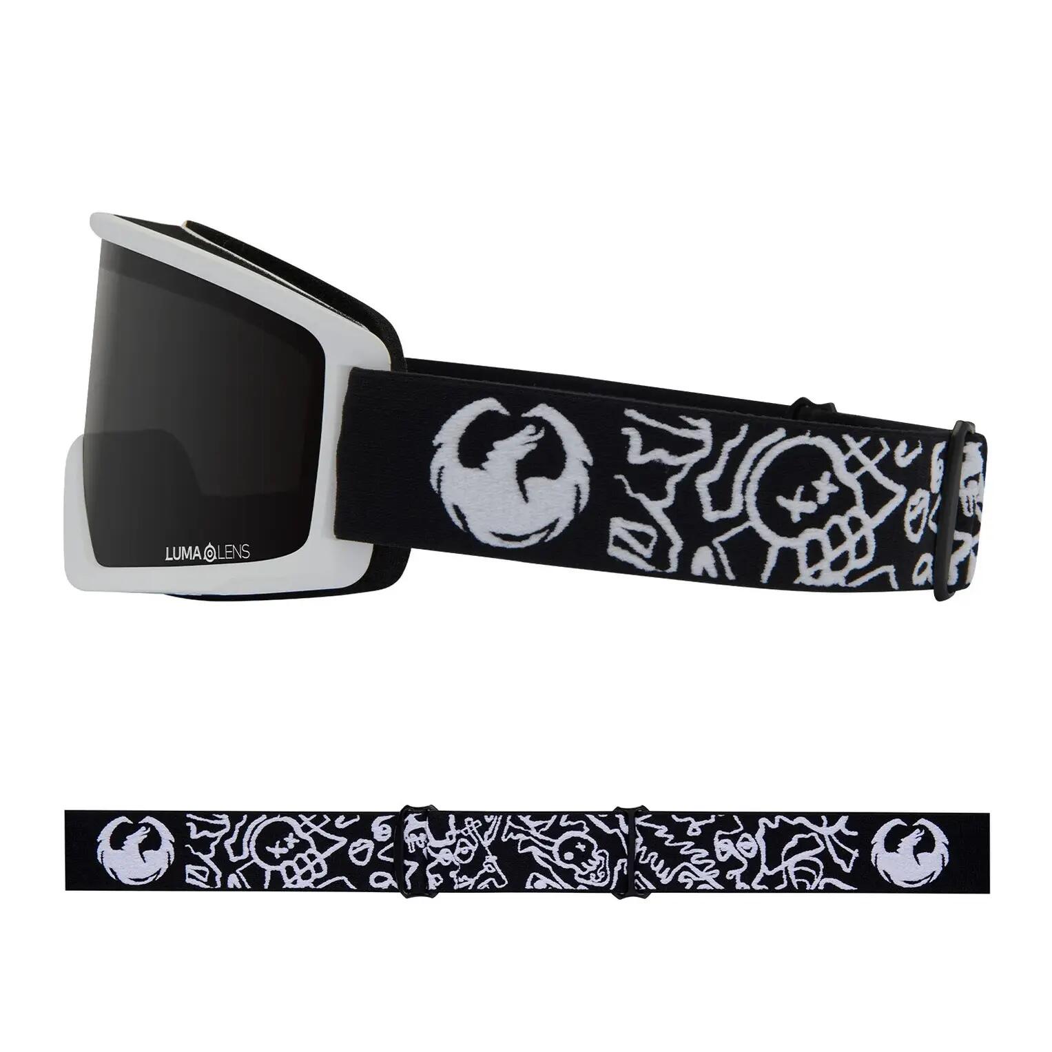 Maschera da sci Dragon DR DX3 OTG N 4/4