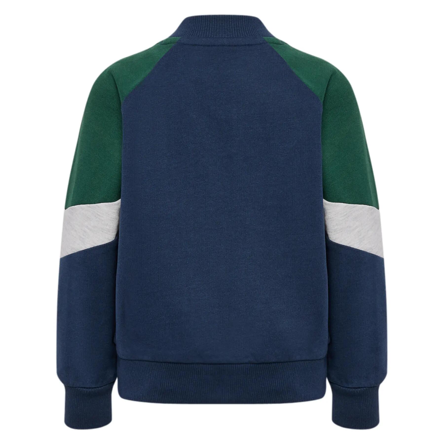 Veste de survêtement zippée bébé Hummel Block 3/4