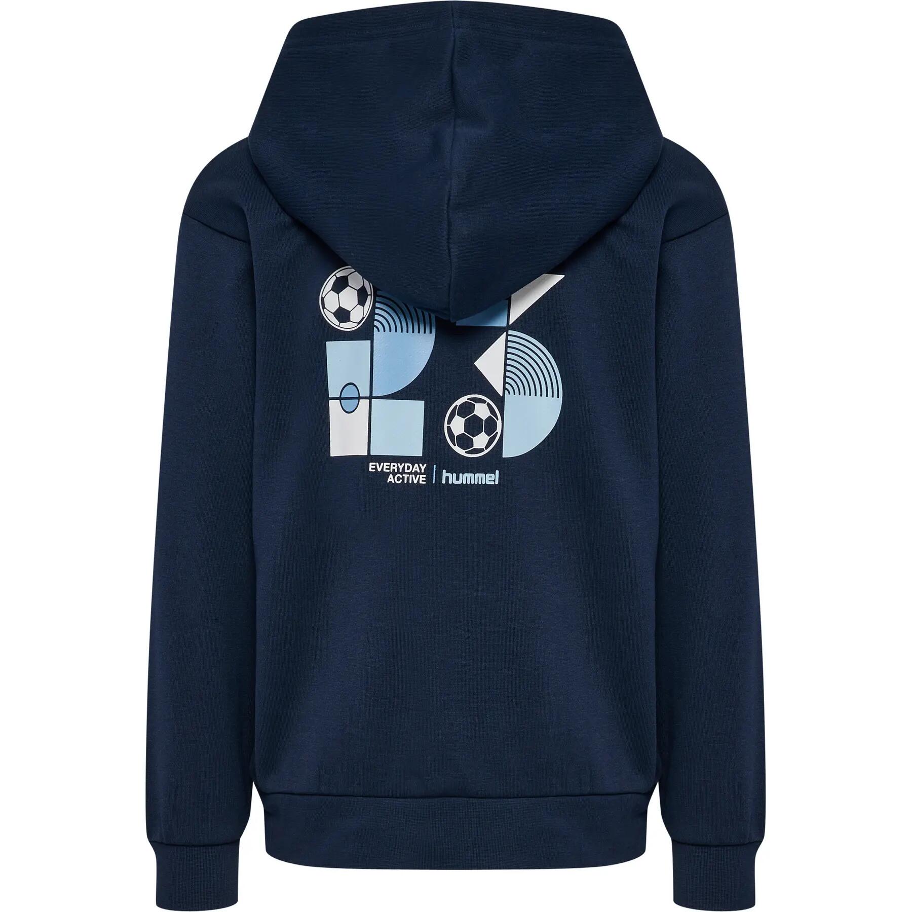 Felpa con cappuccio per bambini Hummel Graphic 3/4