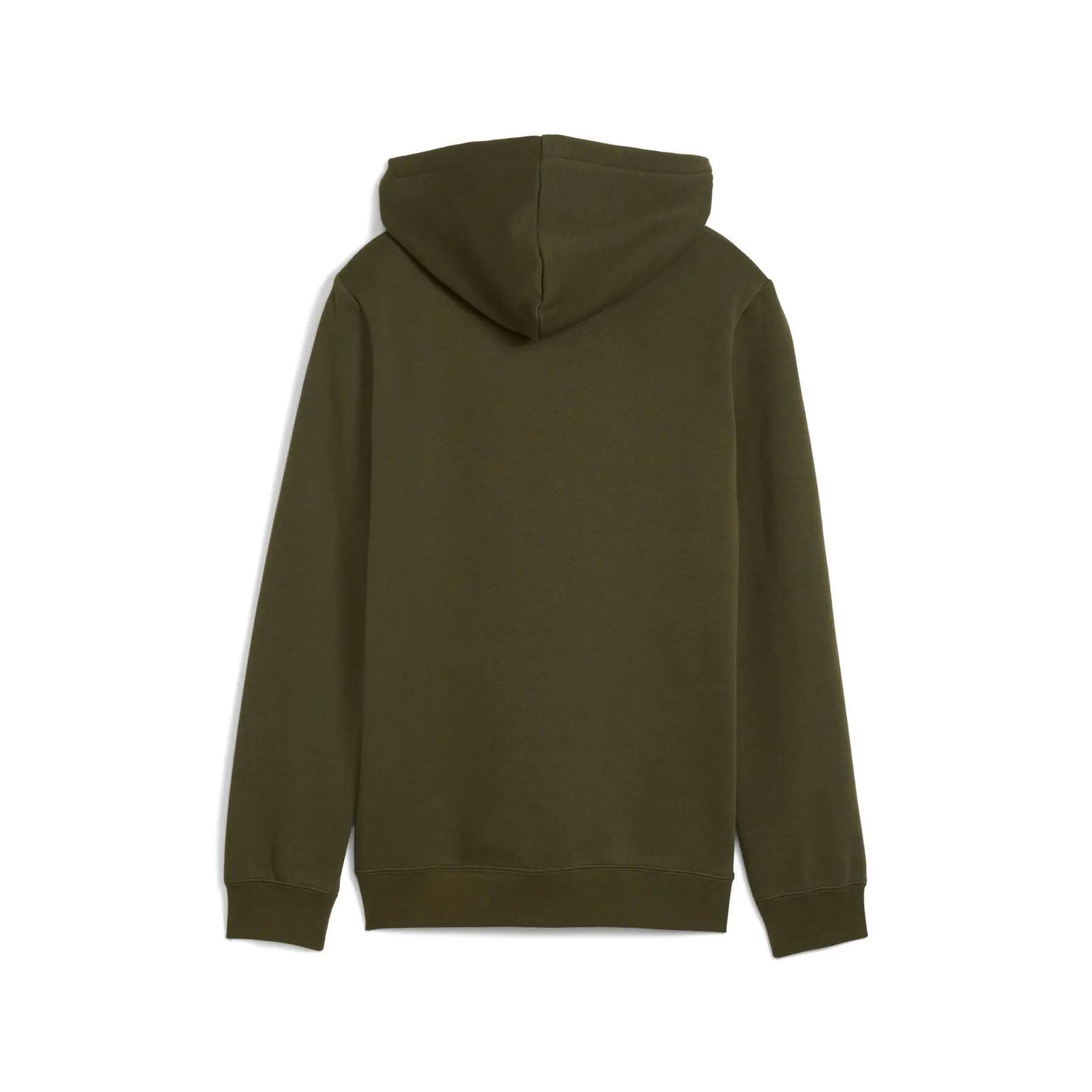 Felpa con cappuccio per bambini Puma Essentials Block Small Logo 2/2