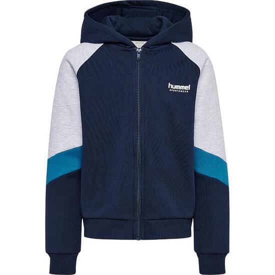 Sweatshirt à capuche zippé enfant Hummel Blocked Loose