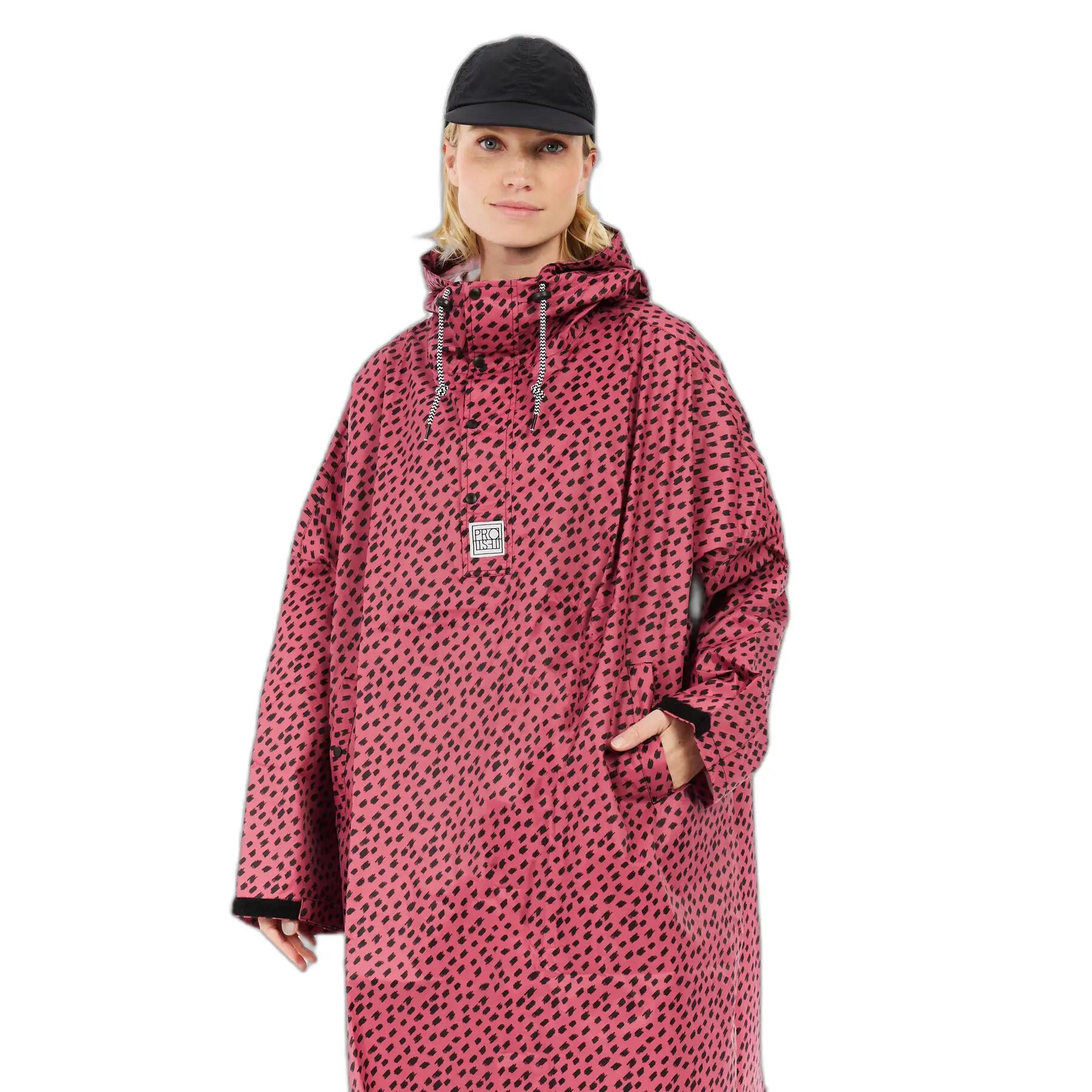 Damen Regenponcho Protest Laugh 5/7
