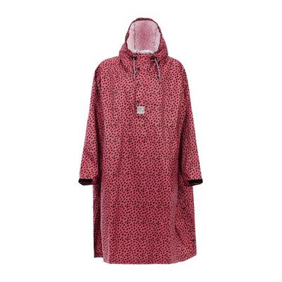 Dames regenponcho protest laugh