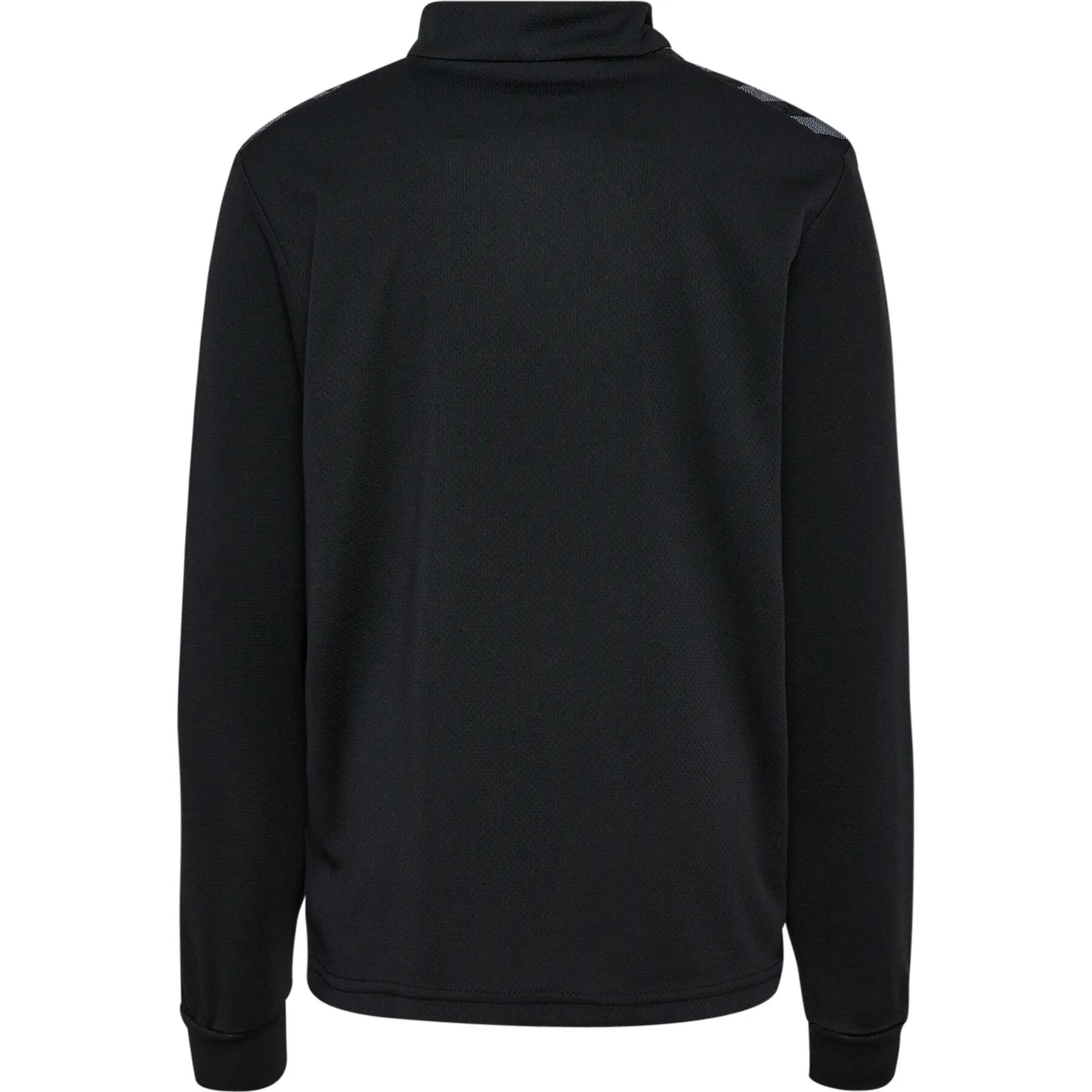 Sweatshirt authentique 1/4 zip enfant Hummel 2/5
