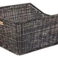 Basil Cento Rattan Look WSL - Fahrradkorb für die Rückseite - Braun 3/3