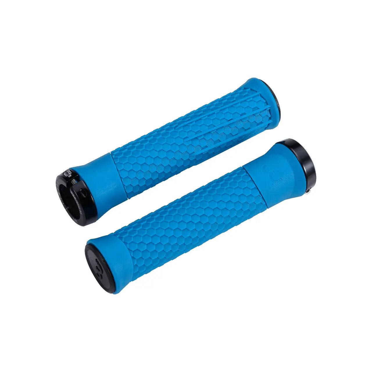 Par de Grips BBB Python 142mm Azul 2/2