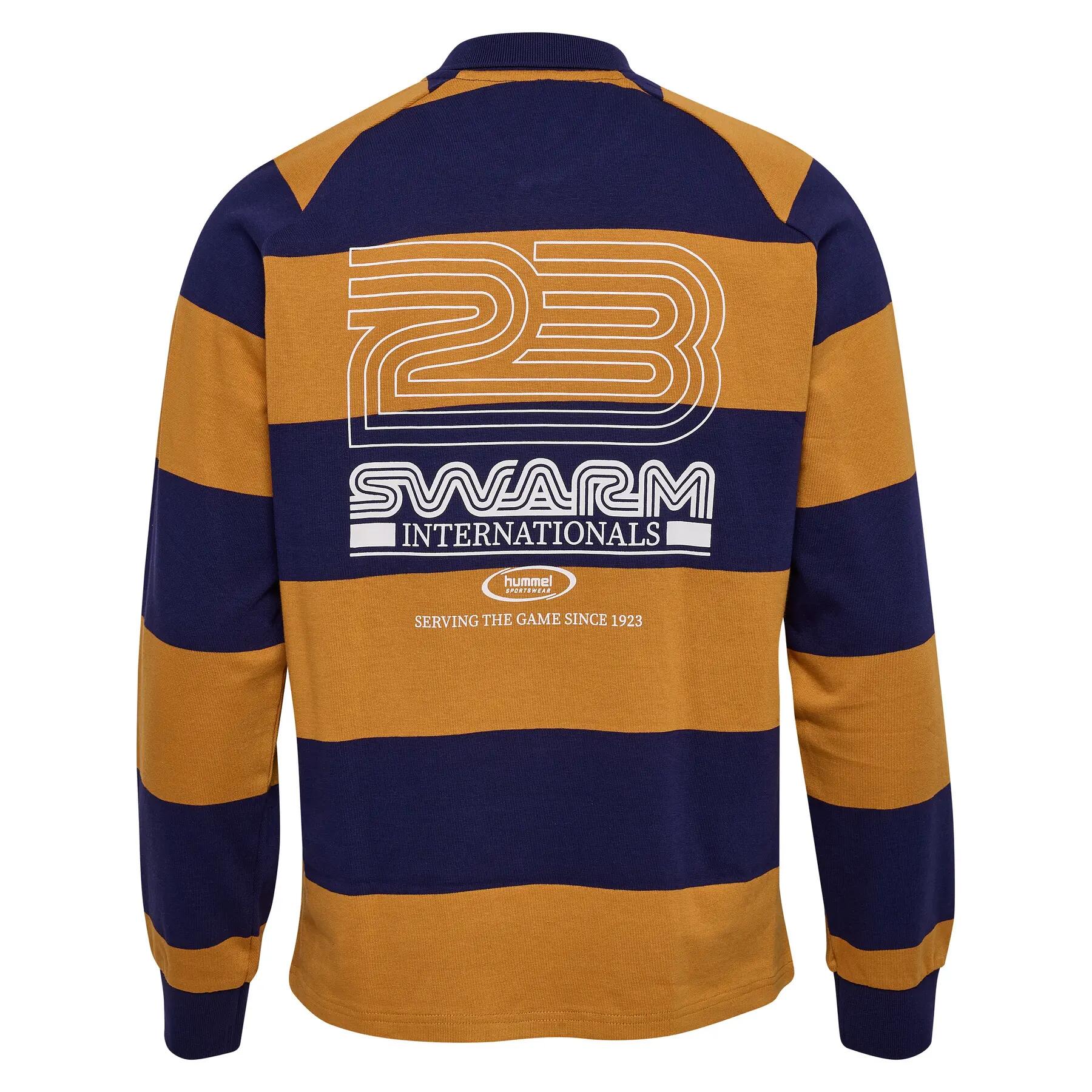 Polo a maniche lunghe Hummel Striped 3/4