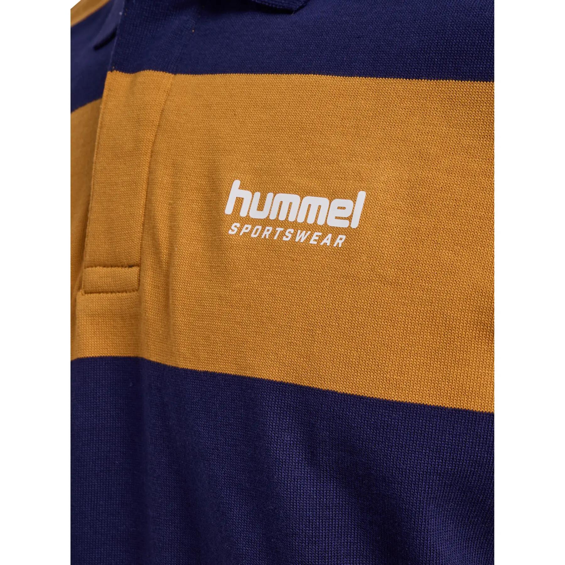Polo a maniche lunghe Hummel Striped 4/4