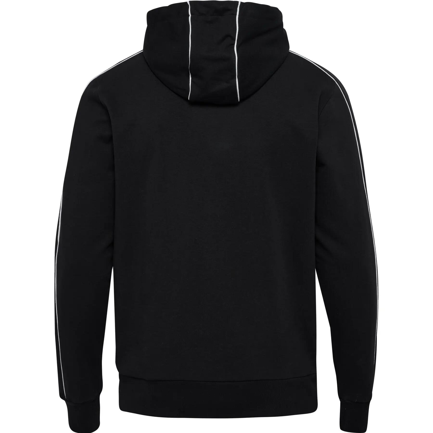 Felpa con cerniera a cappuccio Hummel Pulse Piping 3/5