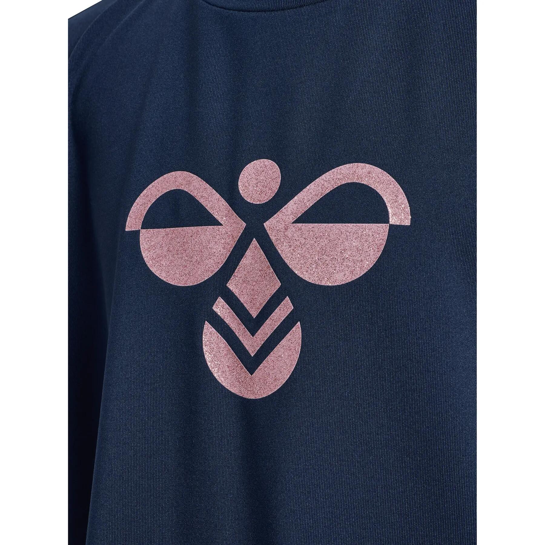 T-shirt paillétés fille Hummel MIX 4/4