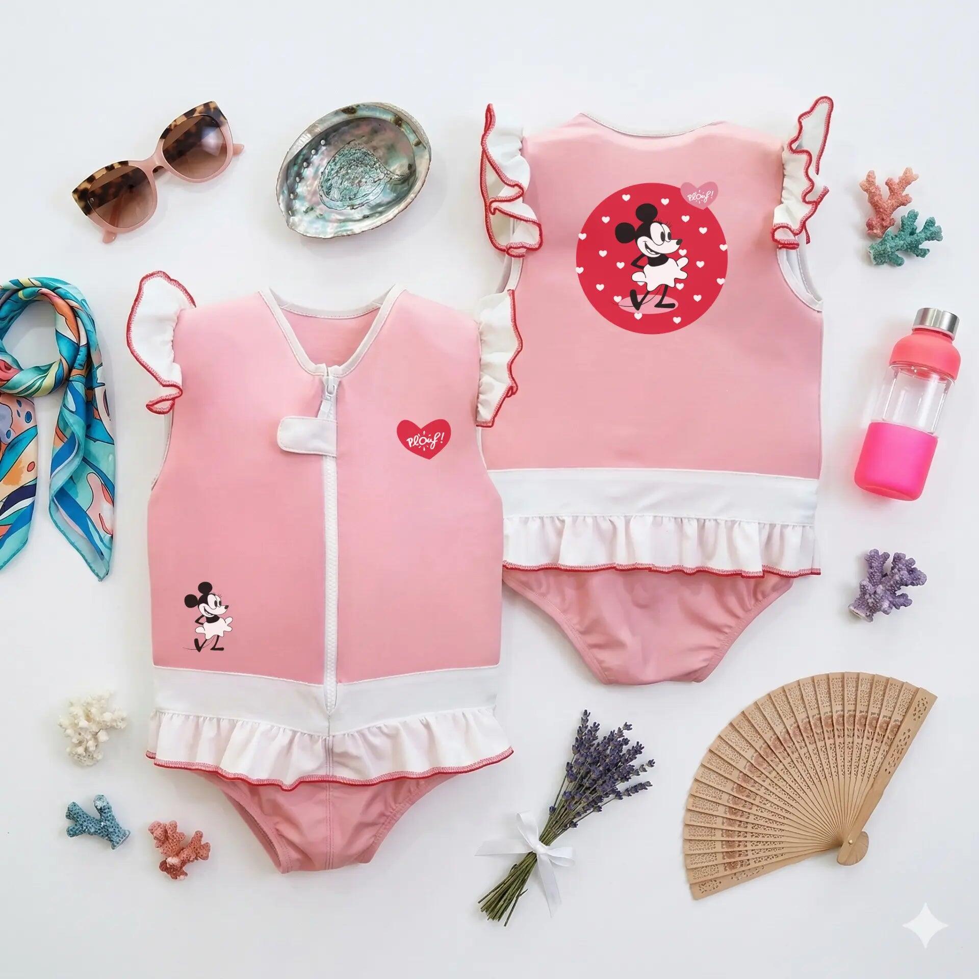Maillot de bain flottant fille  : Madame 3/5
