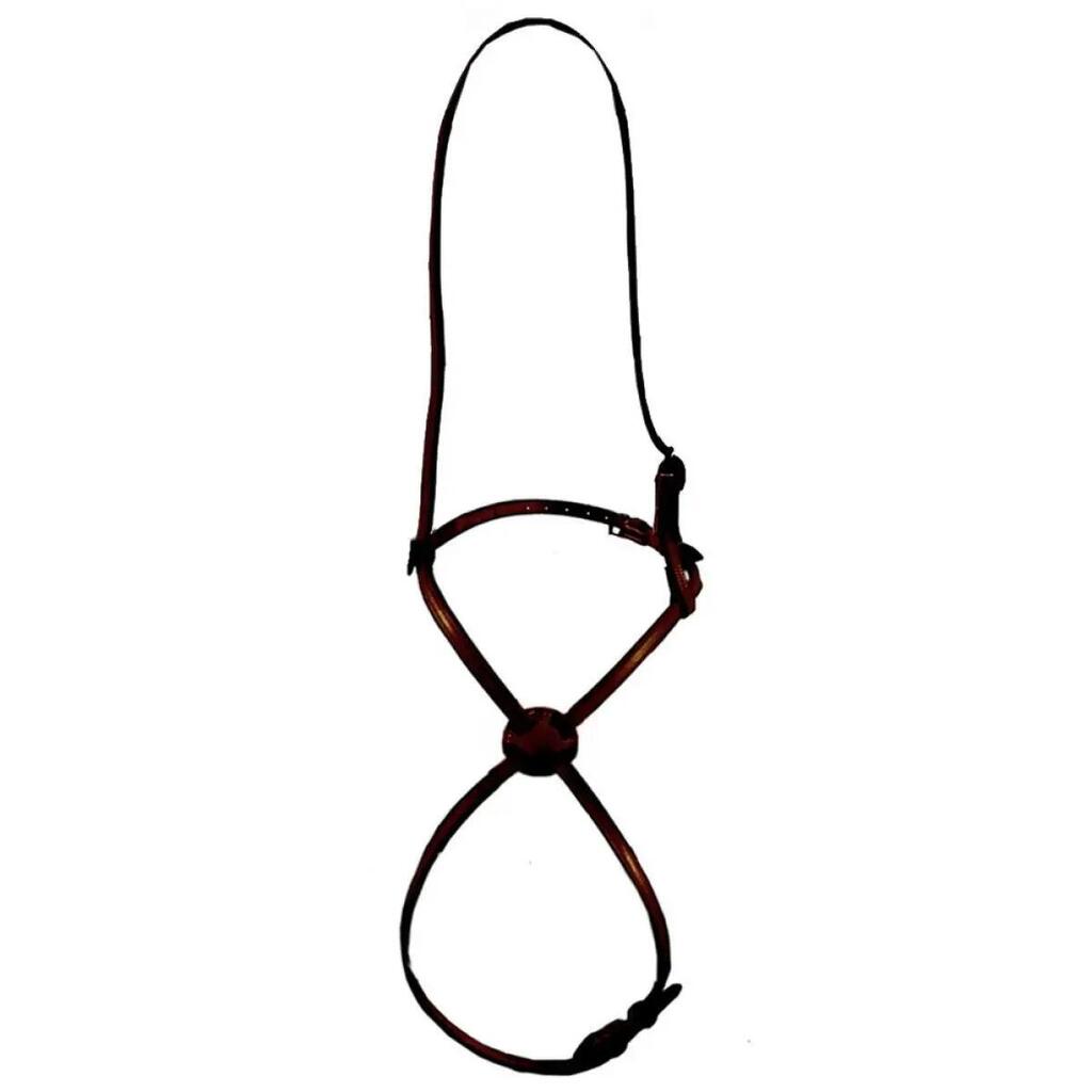 Crossed Horse cheek pieces, simple model Tattini