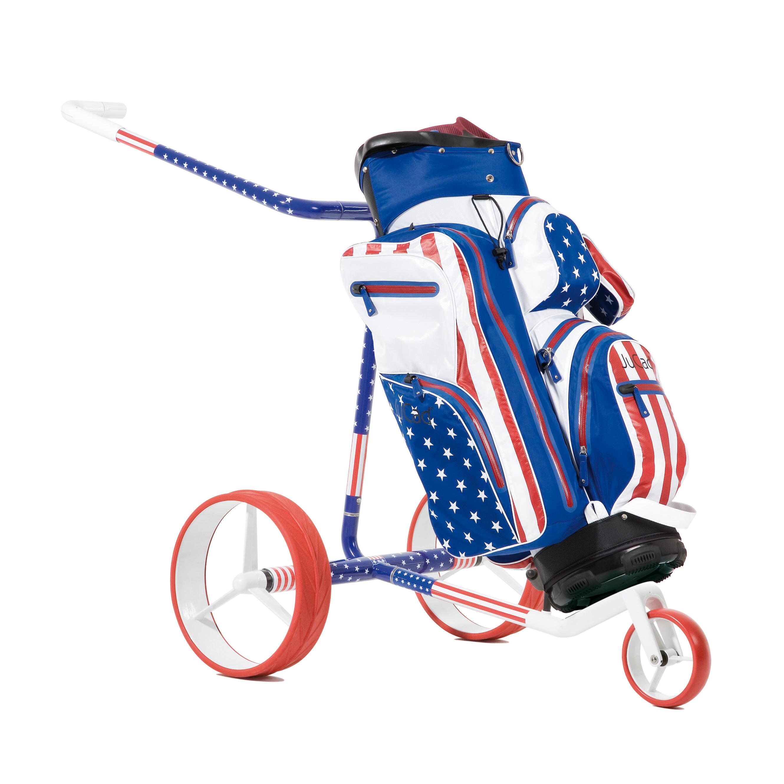 Specjalna edycja elektrycznego wózka golfowego USA JuCad Carbon Travel 2.0 2/6