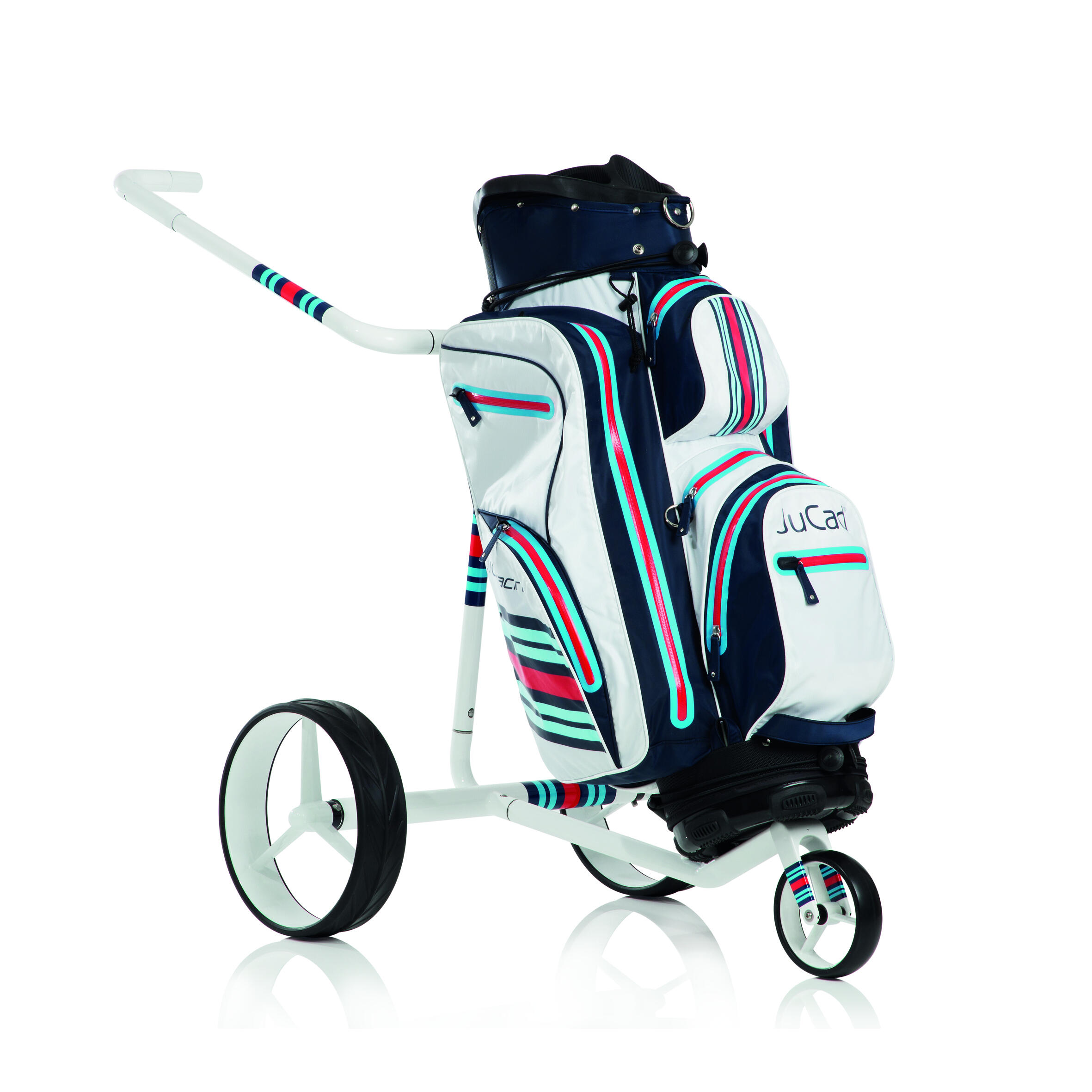Spezialausgabe Golf-Elektro-Cart JuCad Carbon Travel Racing 2.0 3/7