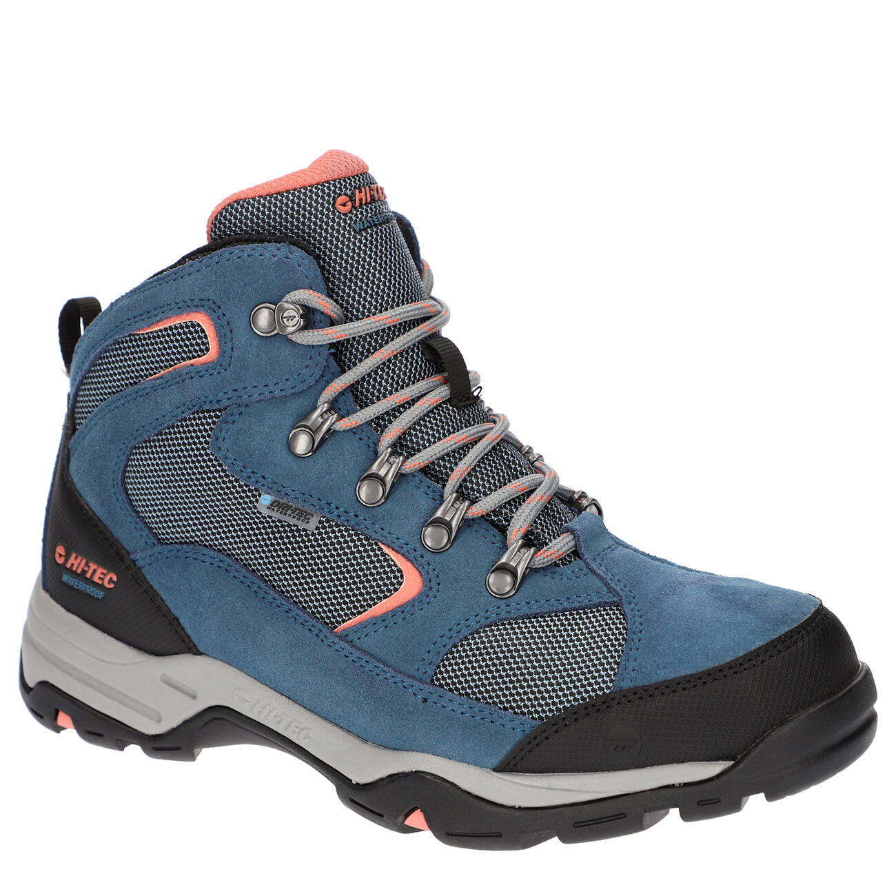 HI-TEC chaussures décontractées HI-TEC Storm WP bleu/corail 7/7