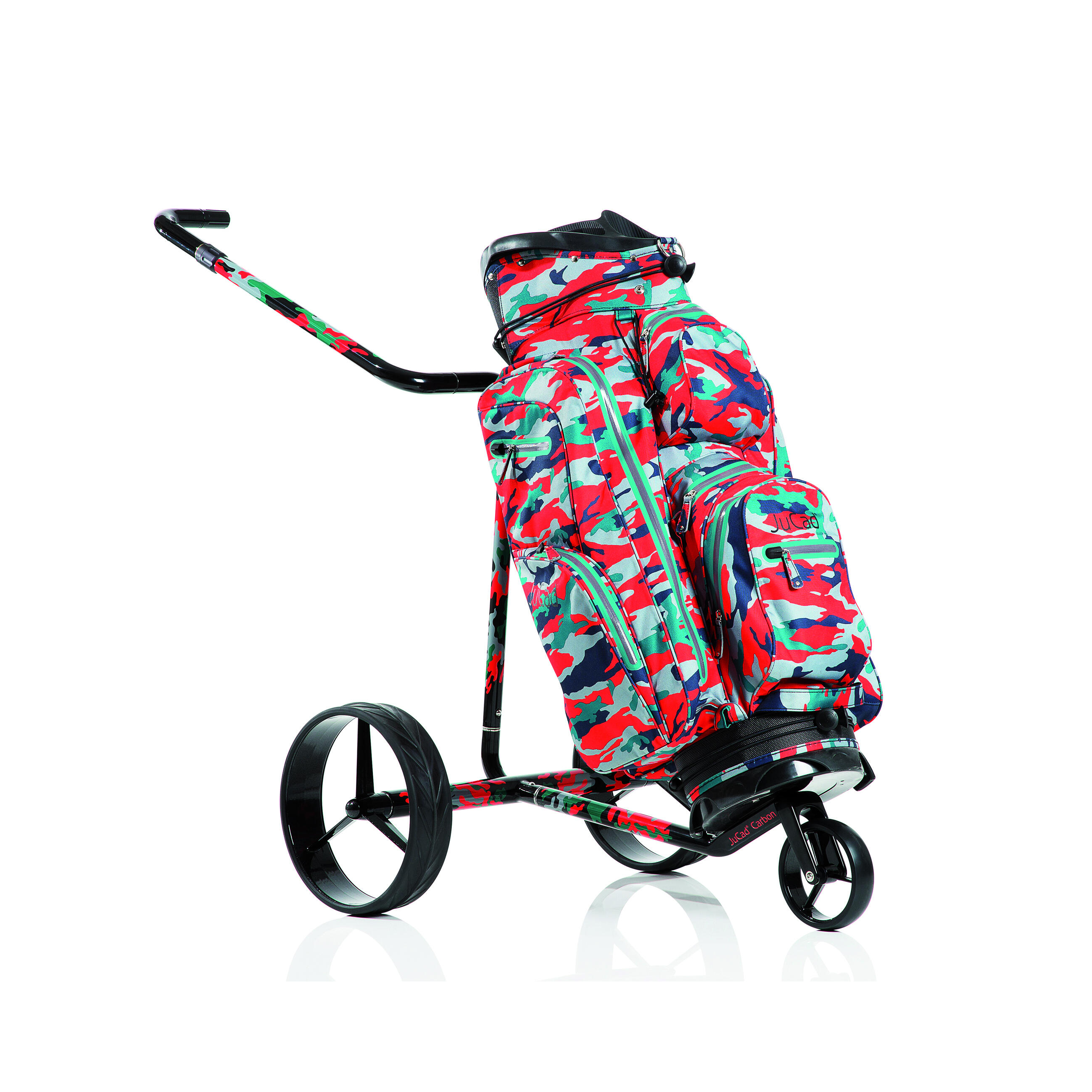 Spezialausgabe Golf-Elektro-Cart JuCad Carbon Travel 2.0 2/4