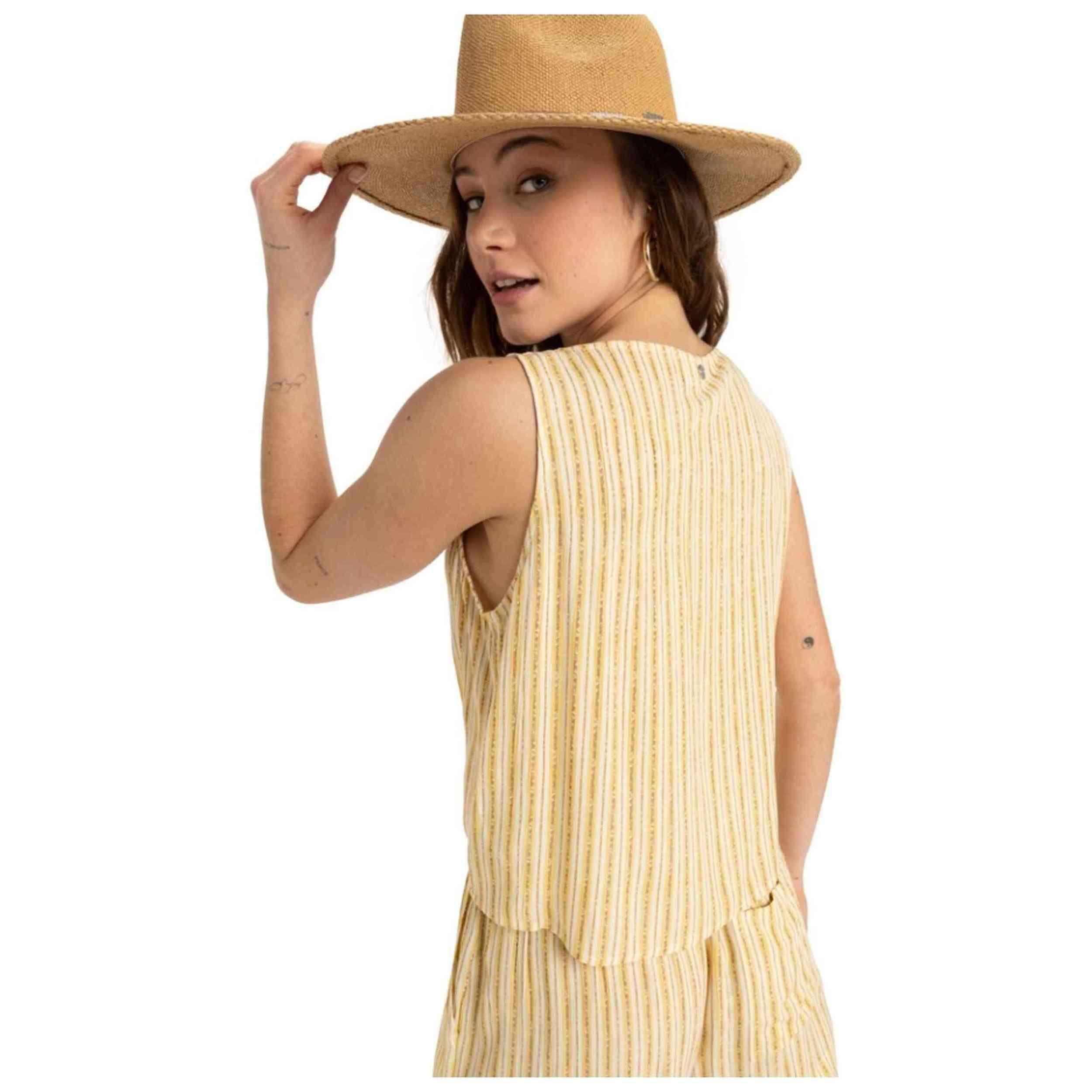Top Roxy modello ERJWT03678-WBS3 per donne 2/4