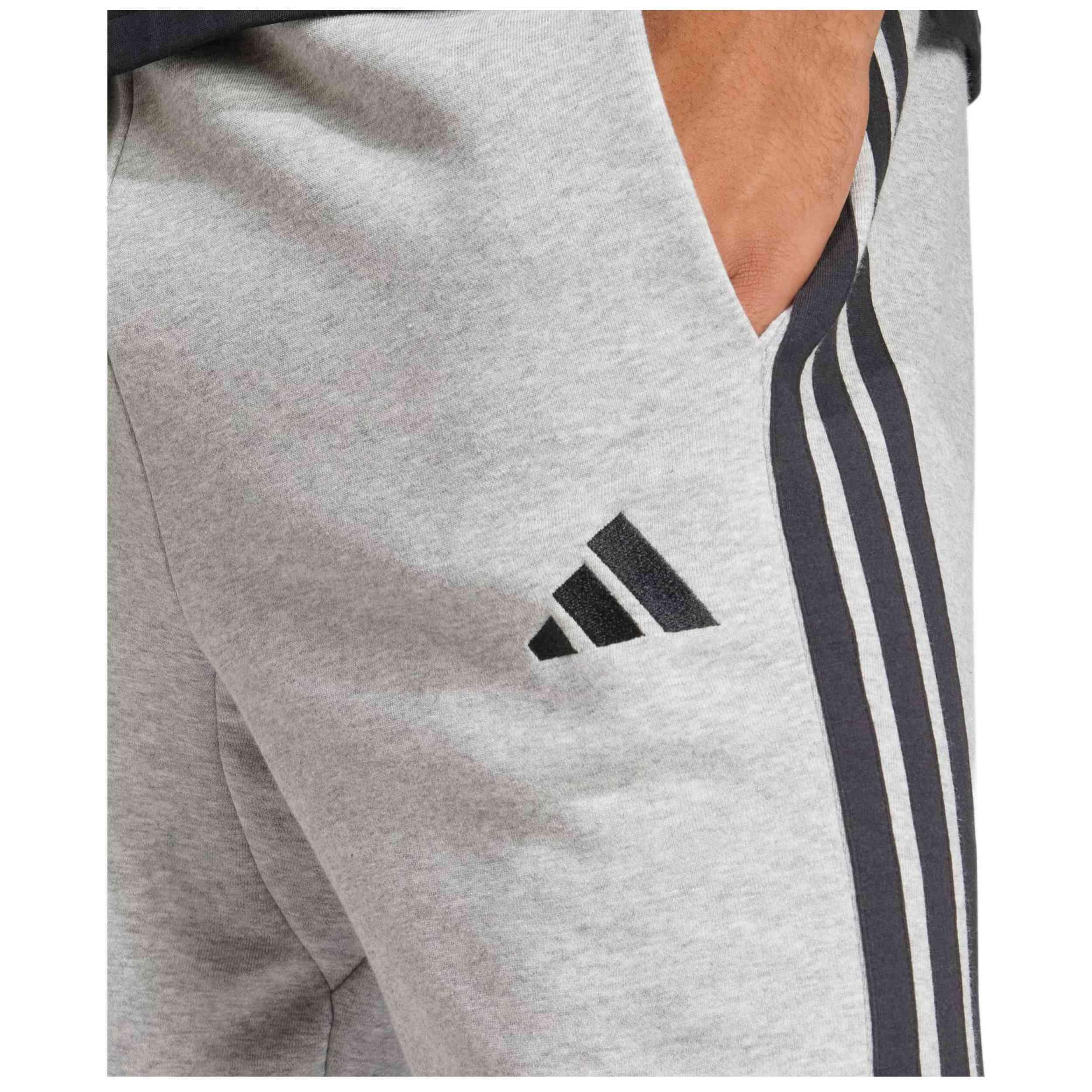 Short adidas Essential 3 Stripes gris 5/5