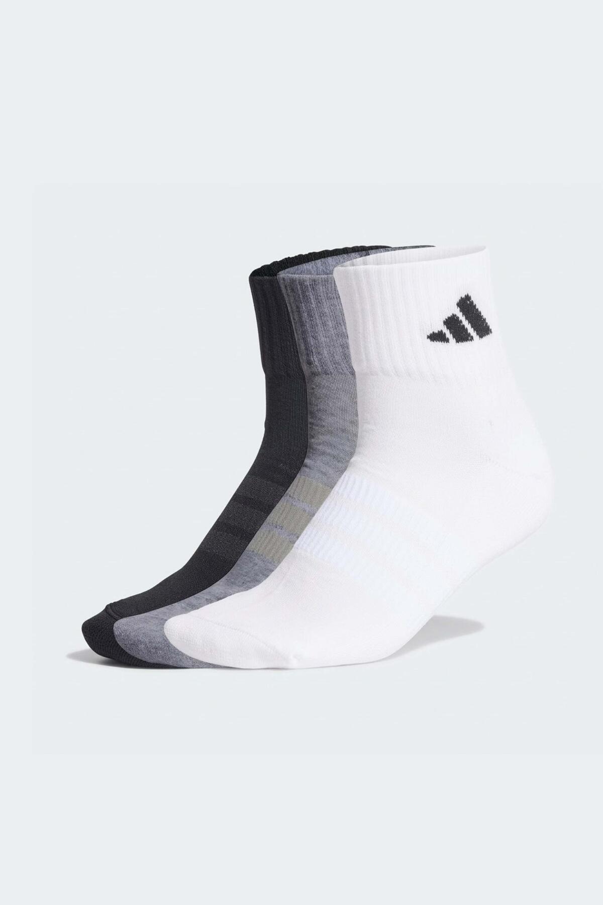 adidas Unisex CUSHIONED SPORTSWEAR ANKLE QUARTER Socken 3 Paar Pack 4/5