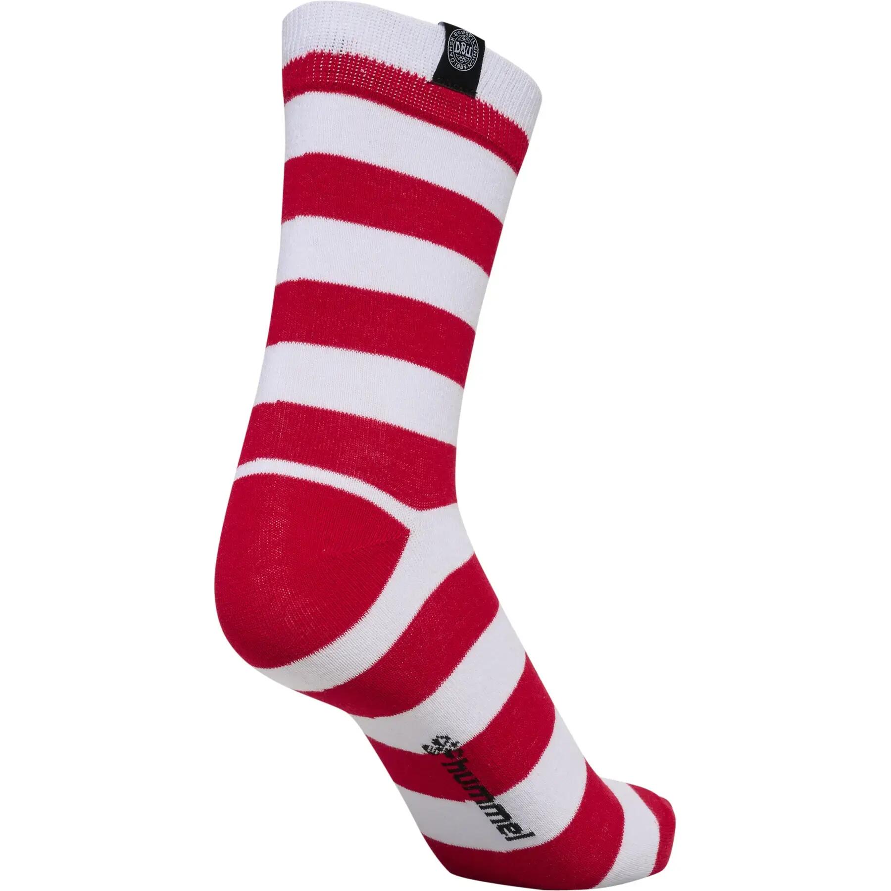 Meias Hummel DBU Fan 24 Stripes Stripes 3/3
