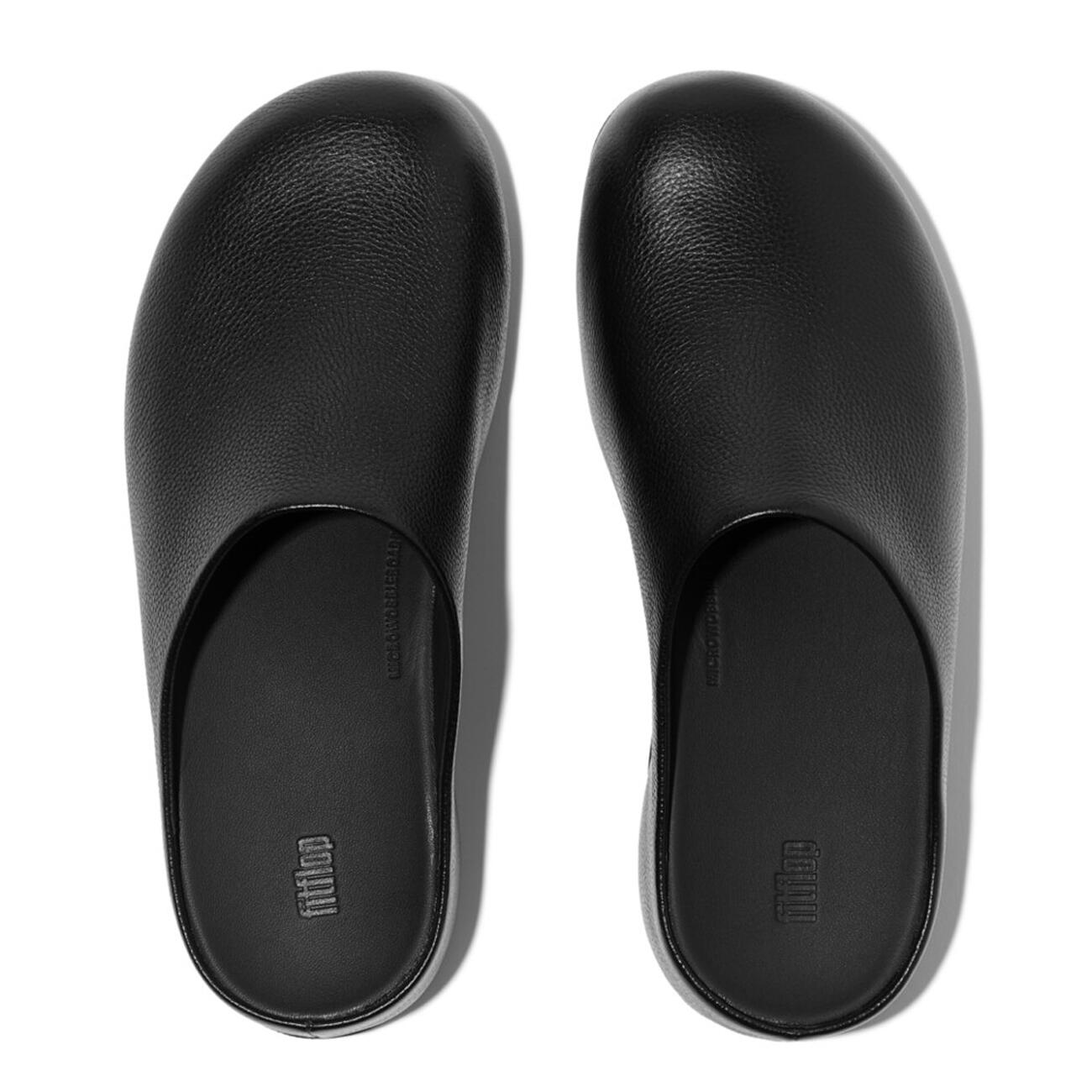 Chaussons FitFlop Shuv Cuir Vieilli 5/7