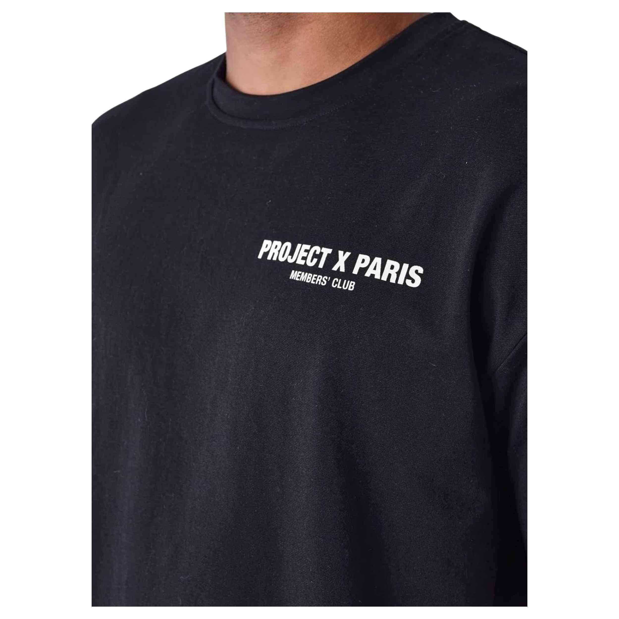 Camiseta para Hombre Project x paris Club  Negro 3/4