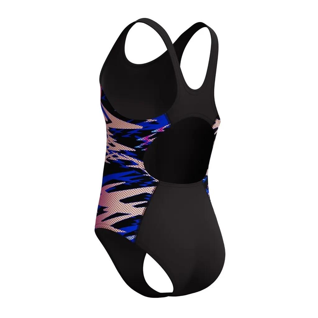 Badeanzug, Mädchen Speedo Hyperboom Splice Muscleback 3/7