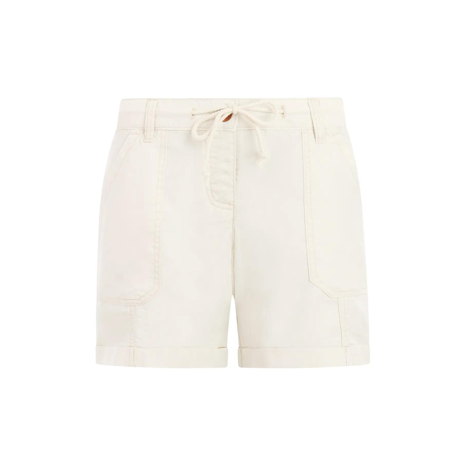 Pantaloni scurti casual Protest PRTRUE alb