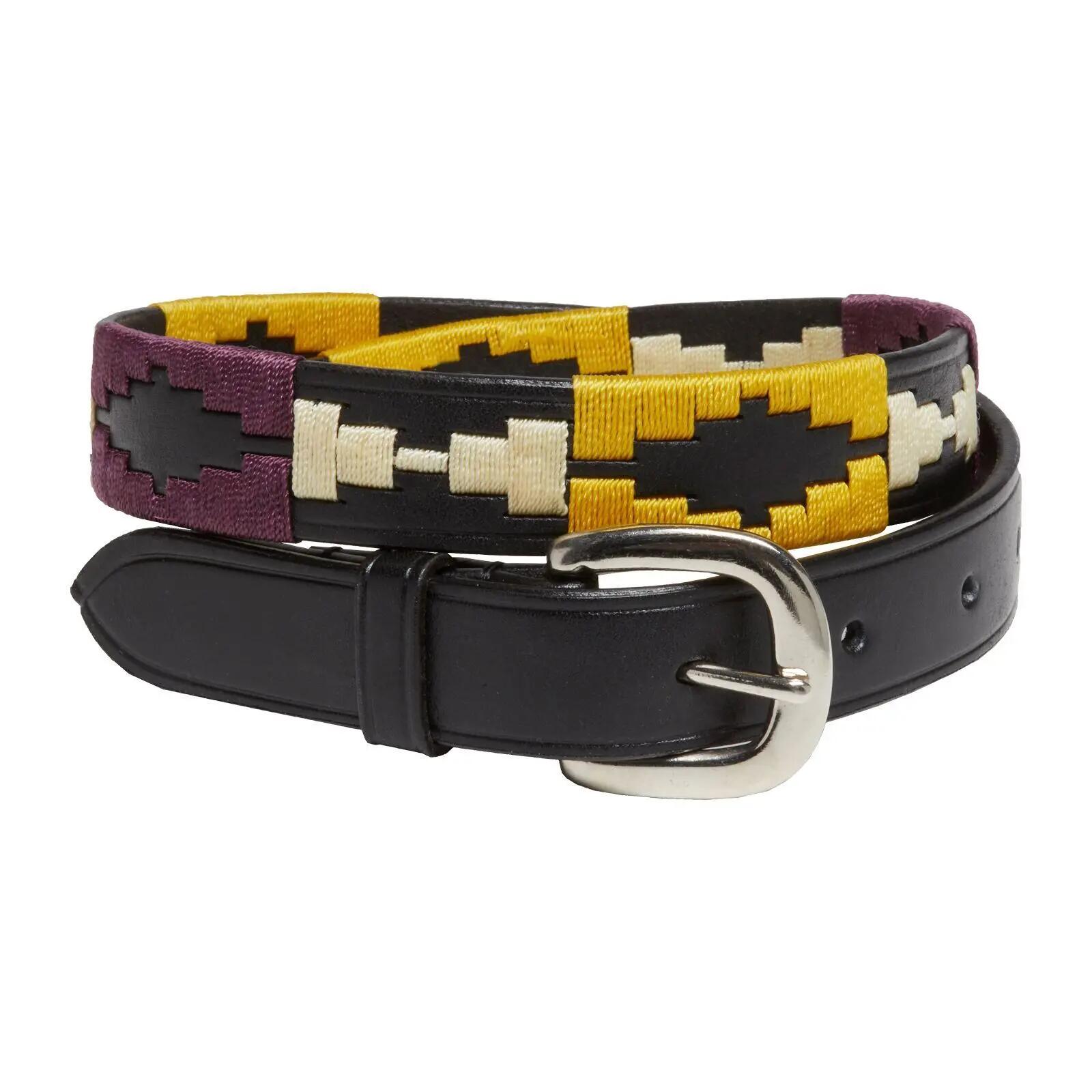 Ceinture Kieffer Buenos Aires Silver Buckle 1/2